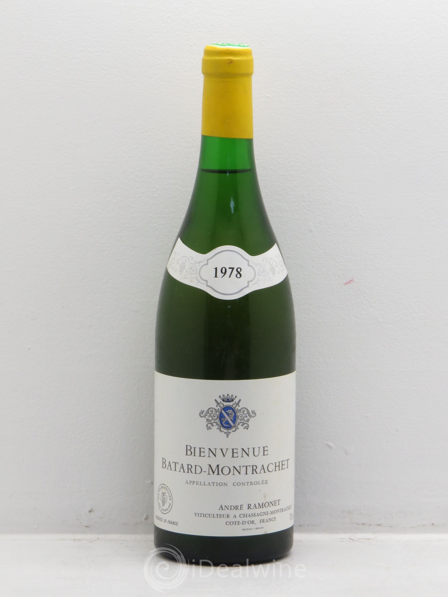 Bienvenues-Bâtard-Montrachet Grand Cru André Ramonet 1978 - Lot de 1 bouteille - 0