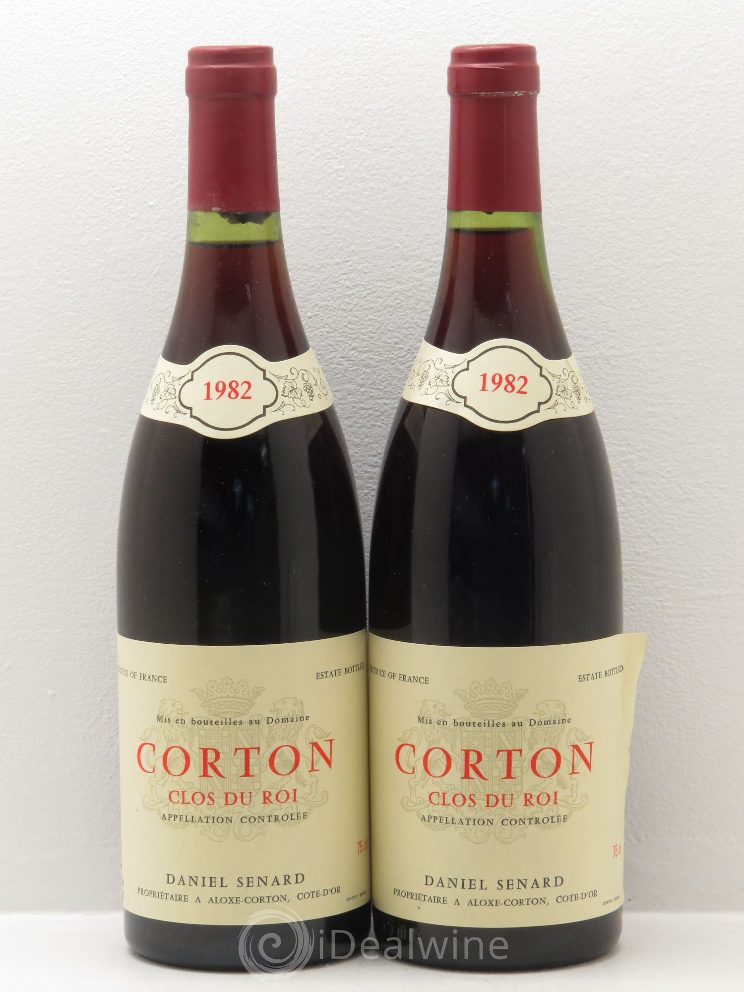 Corton Grand Cru 1982 - Lot de 2 bouteilles - 0