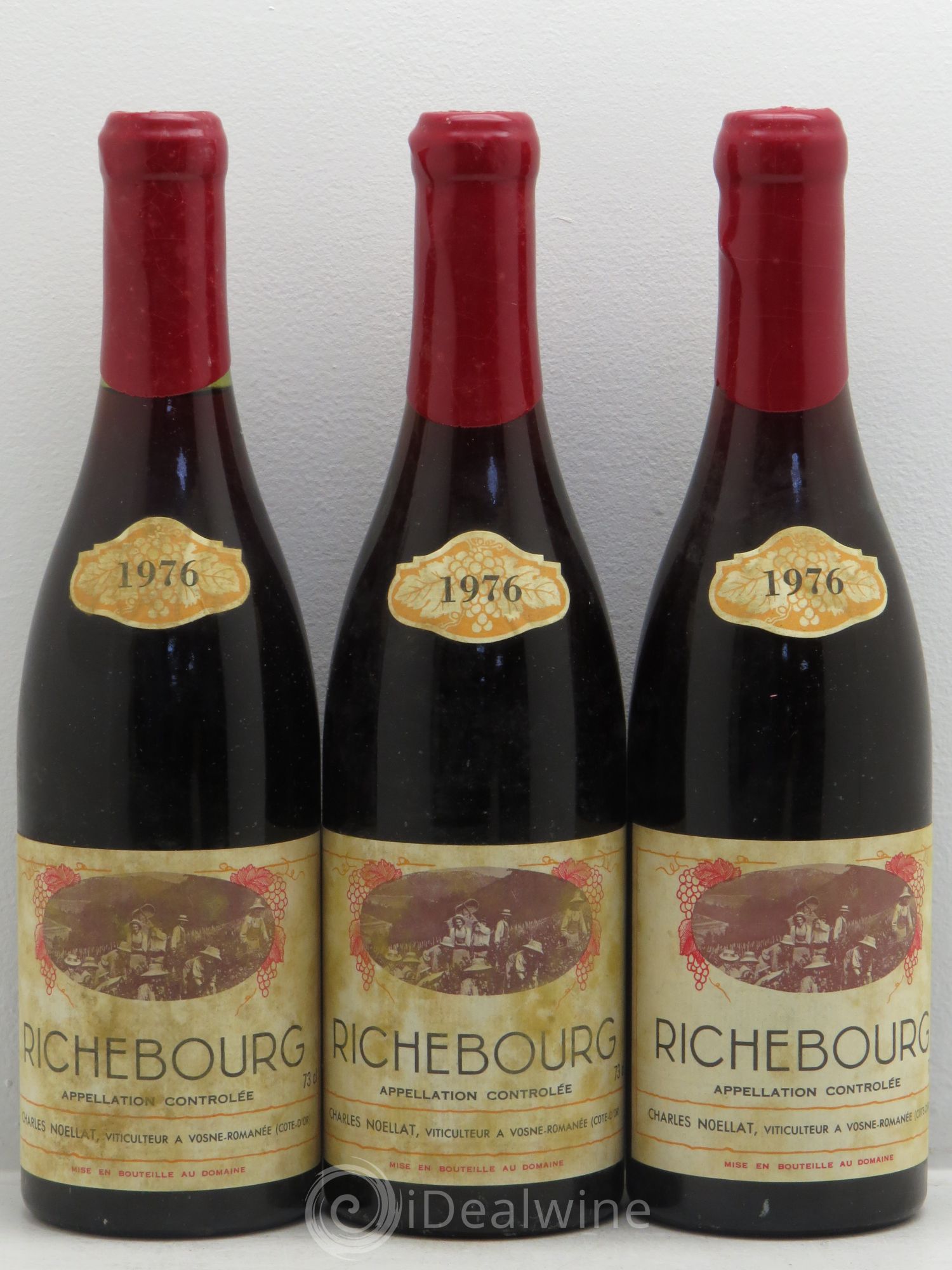 Richebourg Grand Cru Charles Noëllat 1976 - Lot de 6 bouteilles - 2