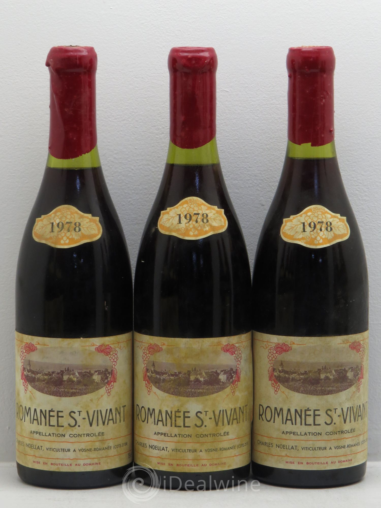 Romanée-Saint-Vivant Grand Cru Charles Noëllat 1978 - Lot de 12 bouteilles - 2