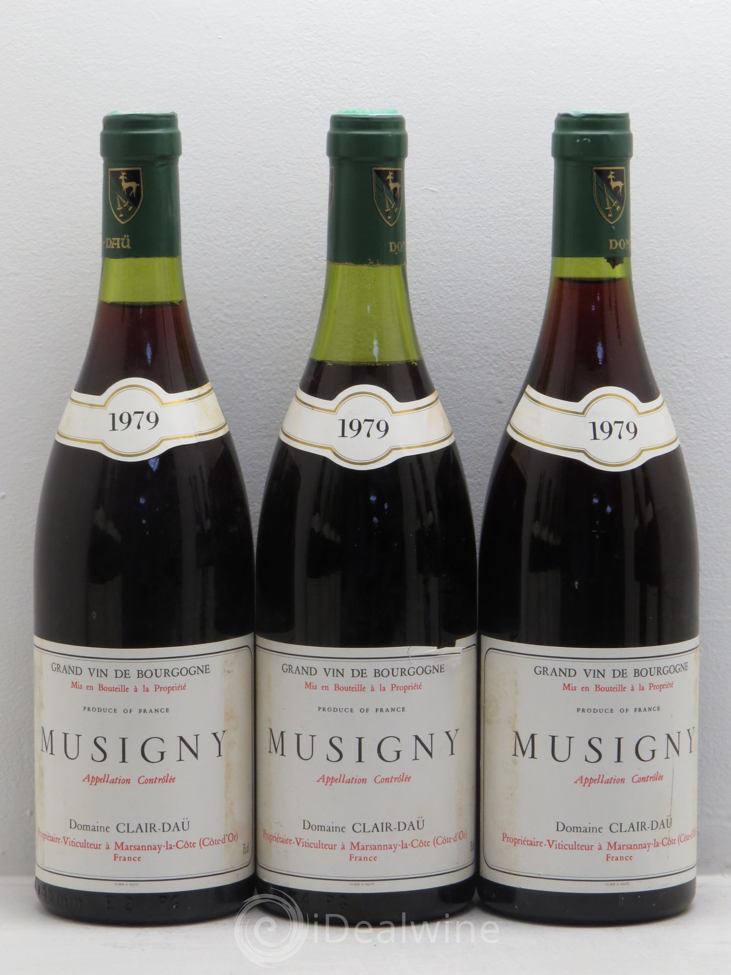 Musigny Grand Cru Clair Daü 1979 - Lot de 12 bouteilles - 2