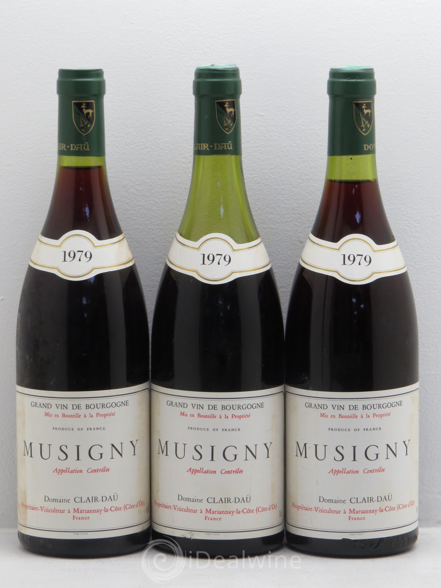 Musigny Grand Cru Clair Daü 1979 - Lot de 12 bouteilles - 4