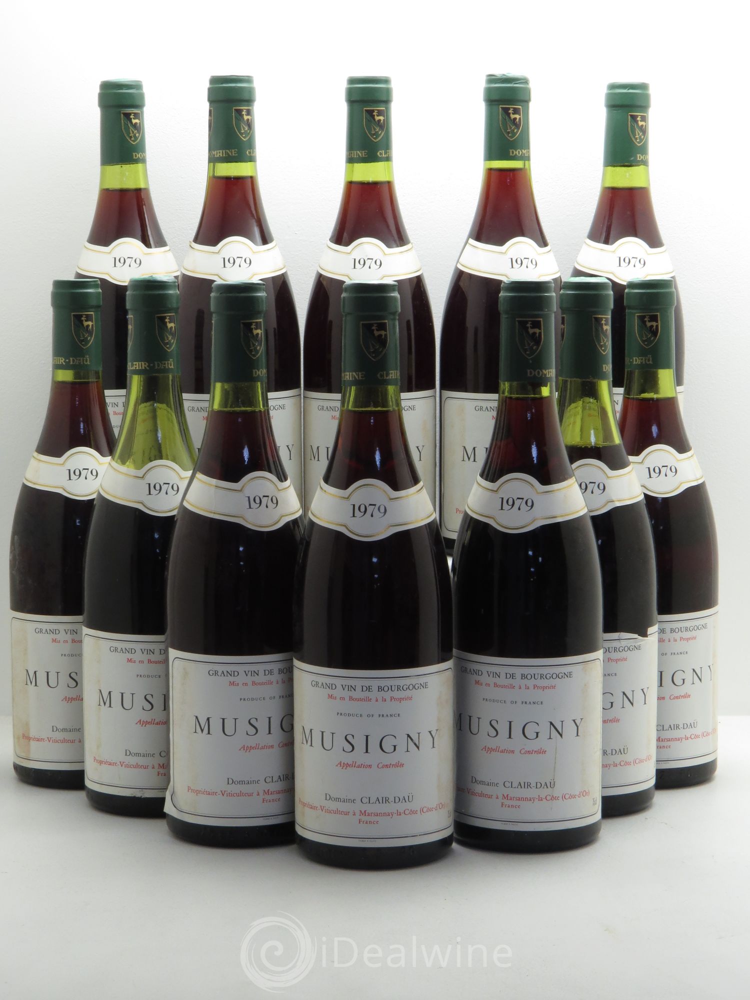 Musigny Grand Cru Clair Daü 1979 - Lot de 12 bouteilles - 0