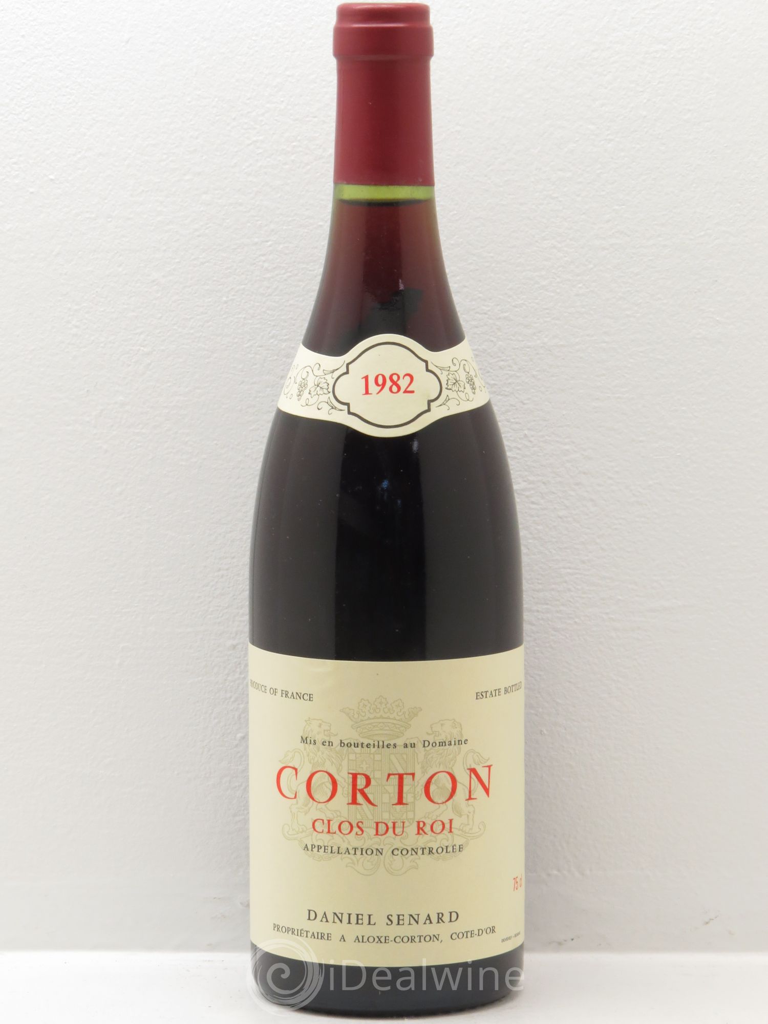 Corton Grand Cru 1982 - Lot de 1 bouteille - 0