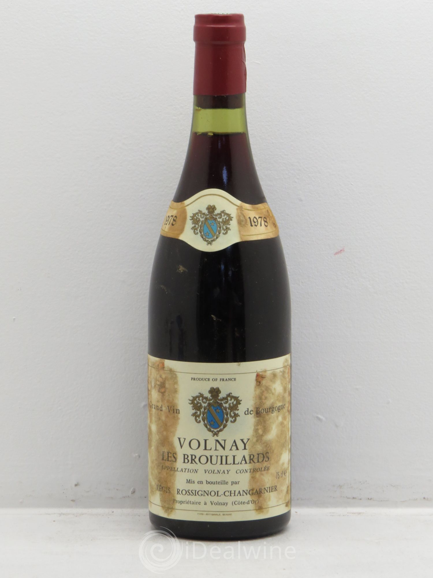 Volnay 1er Cru Domaine Rossignol-Changarnier 1978 - Posten von 6 Flaschen - 0