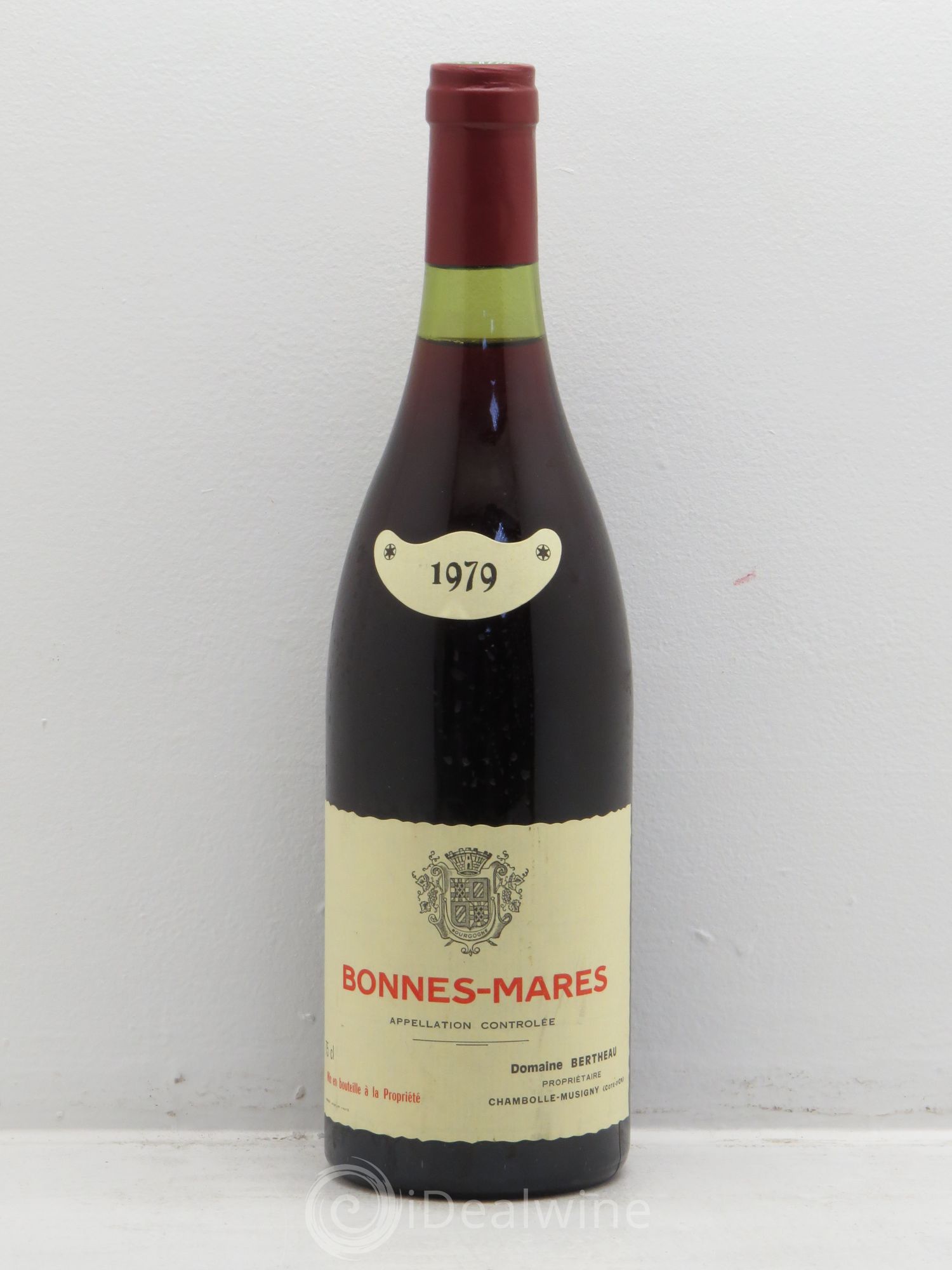 Bonnes-Mares Grand Cru Domaine Bertheau 1979 - Lot de 1 bouteille - 0