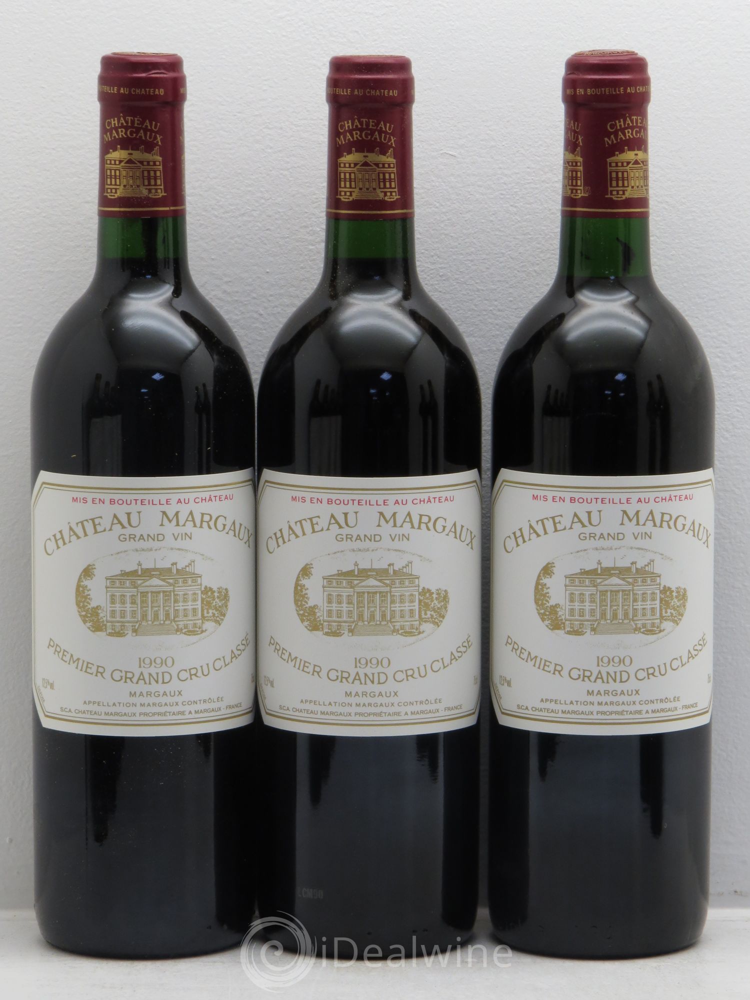 Château Margaux 1er Grand Cru Classé 1990 - Lot de 12 bouteilles - 2