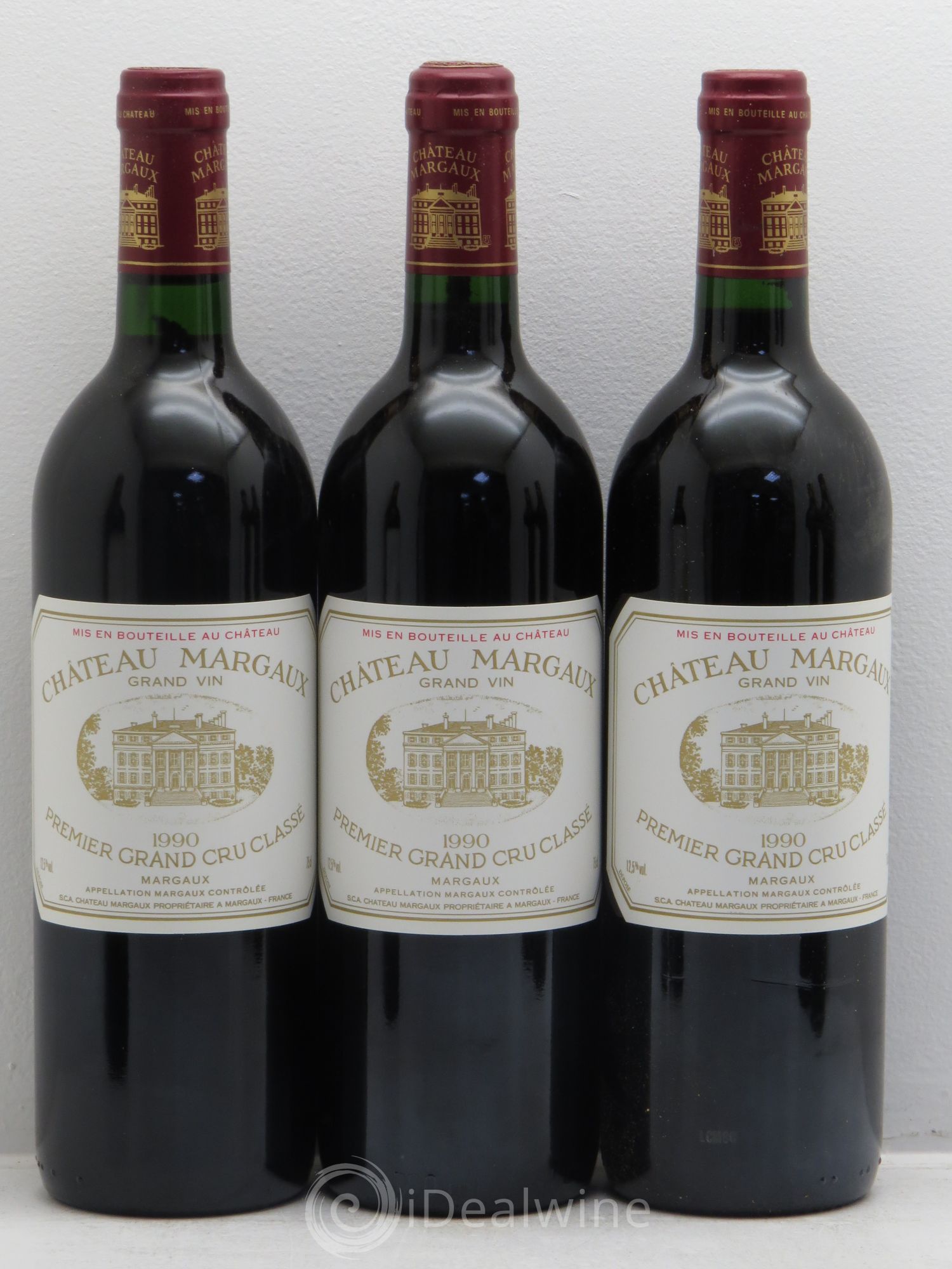 Château Margaux 1er Grand Cru Classé 1990 - Lot de 12 bouteilles - 3