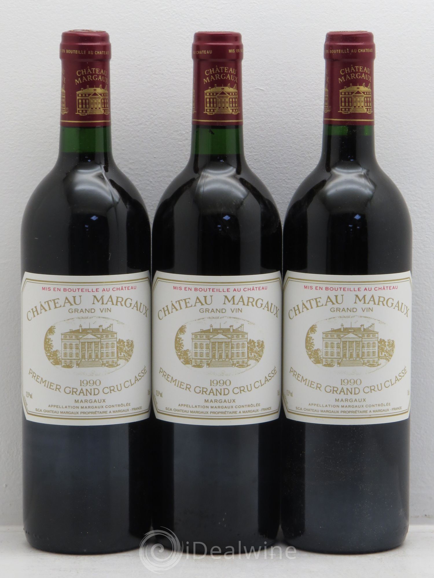 Château Margaux 1er Grand Cru Classé 1990 - Lot de 12 bouteilles - 4