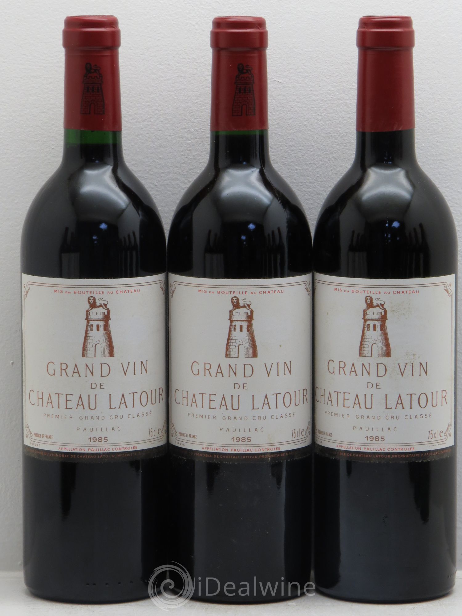 Château Latour 1er Grand Cru Classé 1985 - Lot de 12 bouteilles - 1