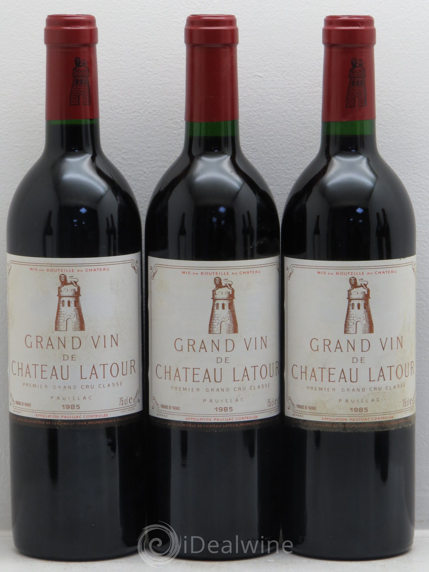 Château Latour 1er Grand Cru Classé 1985 - Lot de 12 bouteilles - 3