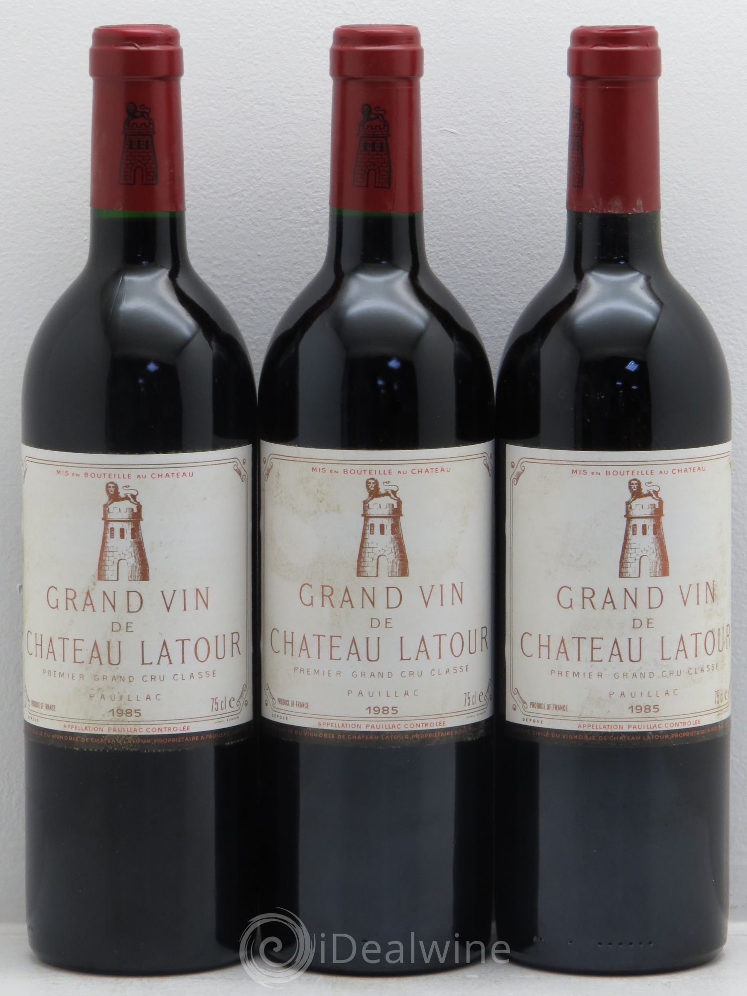 Château Latour 1er Grand Cru Classé 1985 - Lot de 12 bouteilles - 4