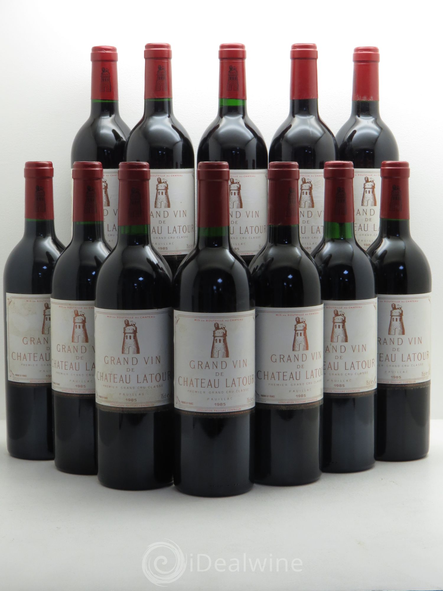 Château Latour 1er Grand Cru Classé 1985 - Lot de 12 bouteilles - 0