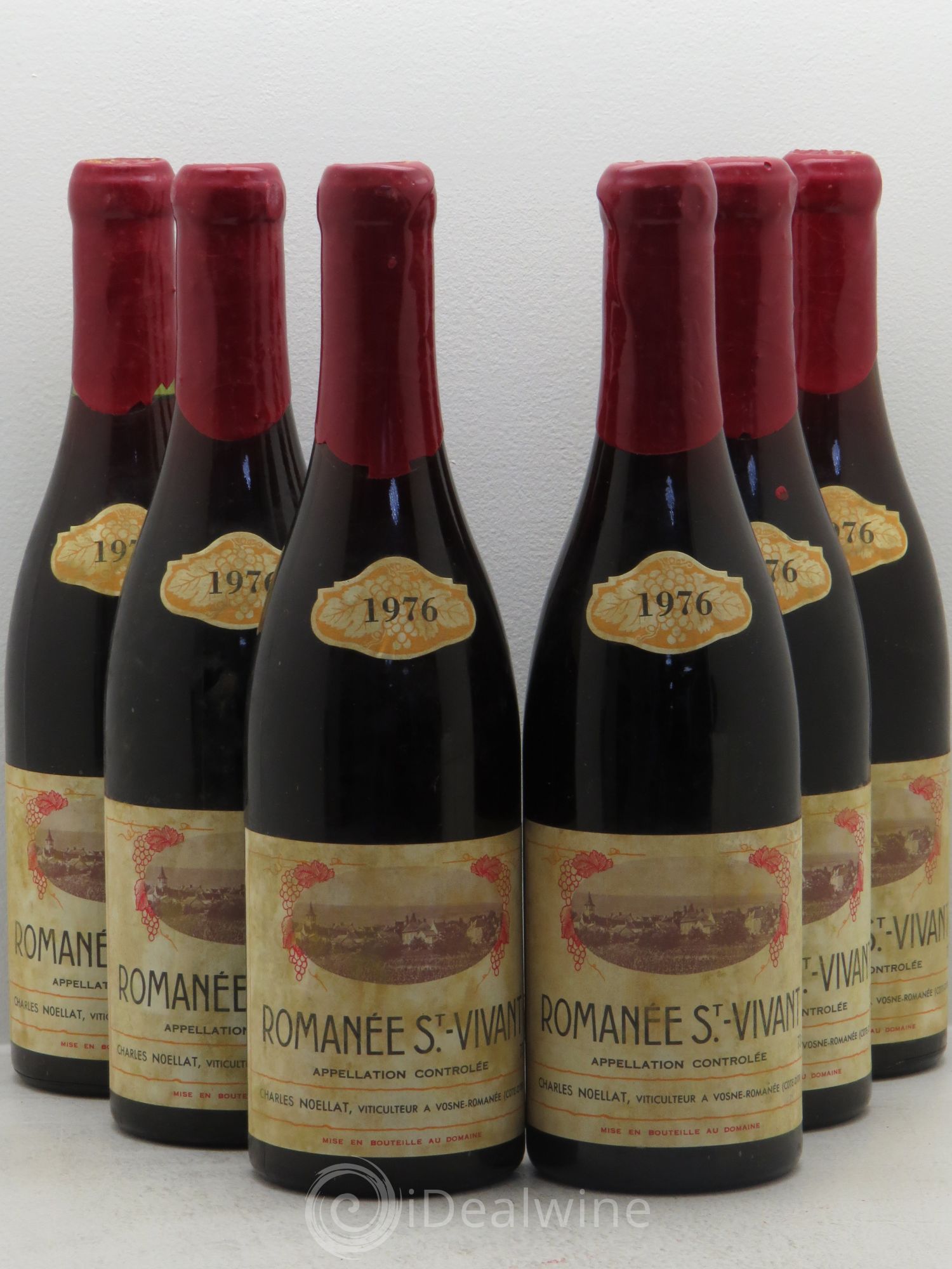 Romanée-Saint-Vivant Grand Cru Domaine Noellat 1976 - Posten von 6 Flaschen - 0