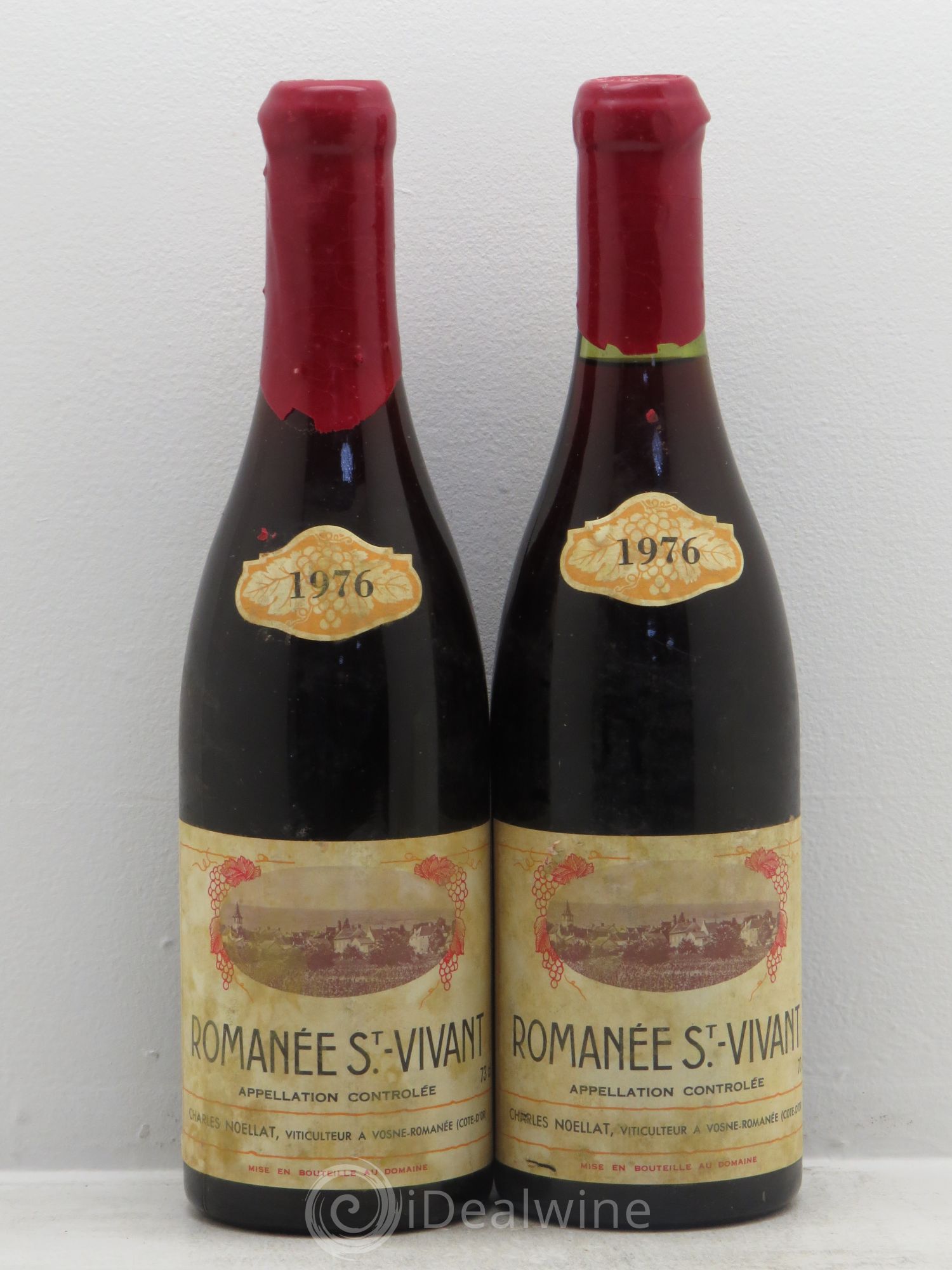 Romanée-Saint-Vivant Grand Cru Domaine Noellat 1976 - Posten von 2 Flaschen - 0