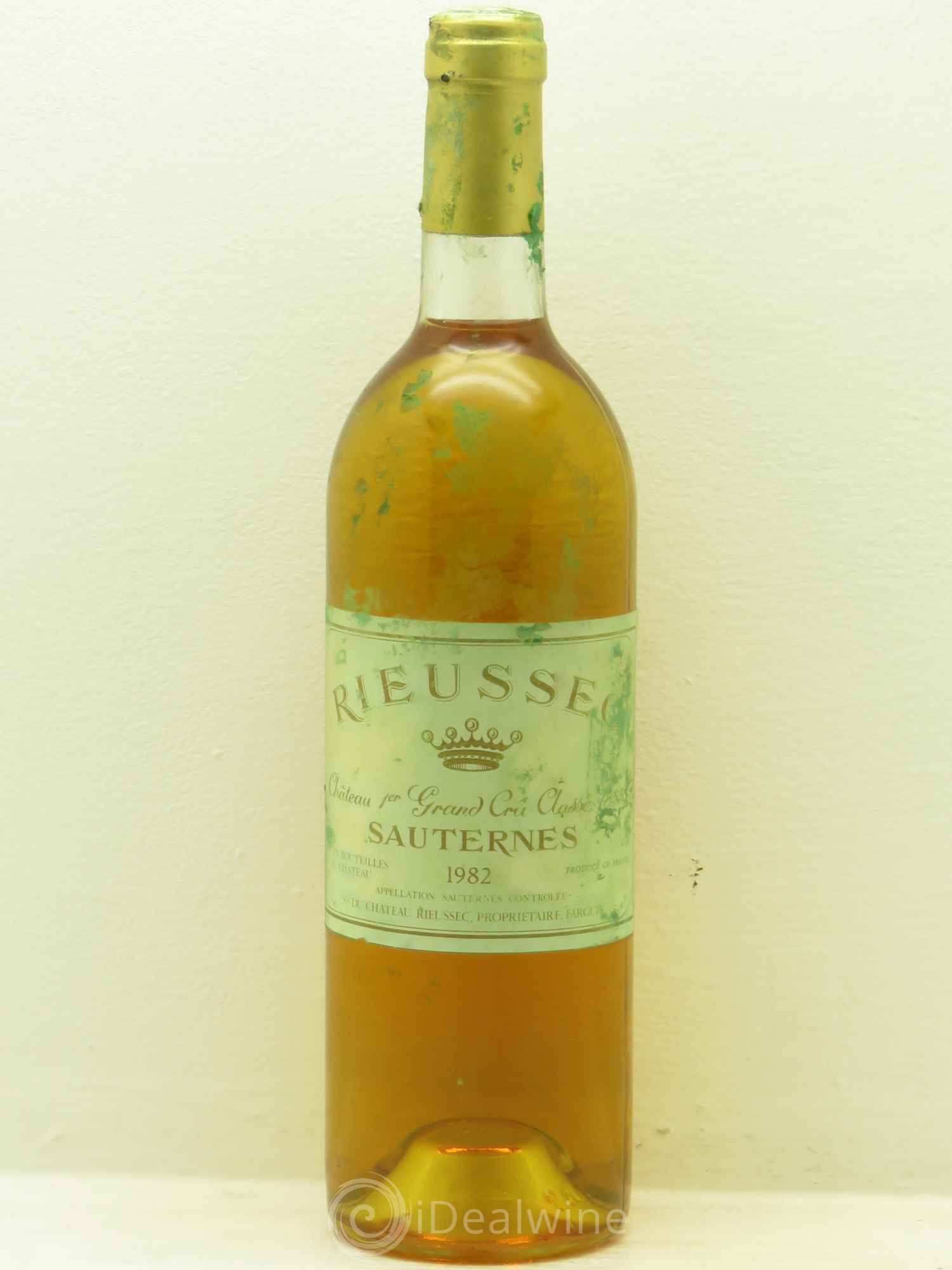 Château Rieussec 1er Grand Cru Classé 1982 - Lotto di 6 bottiglie - 0
