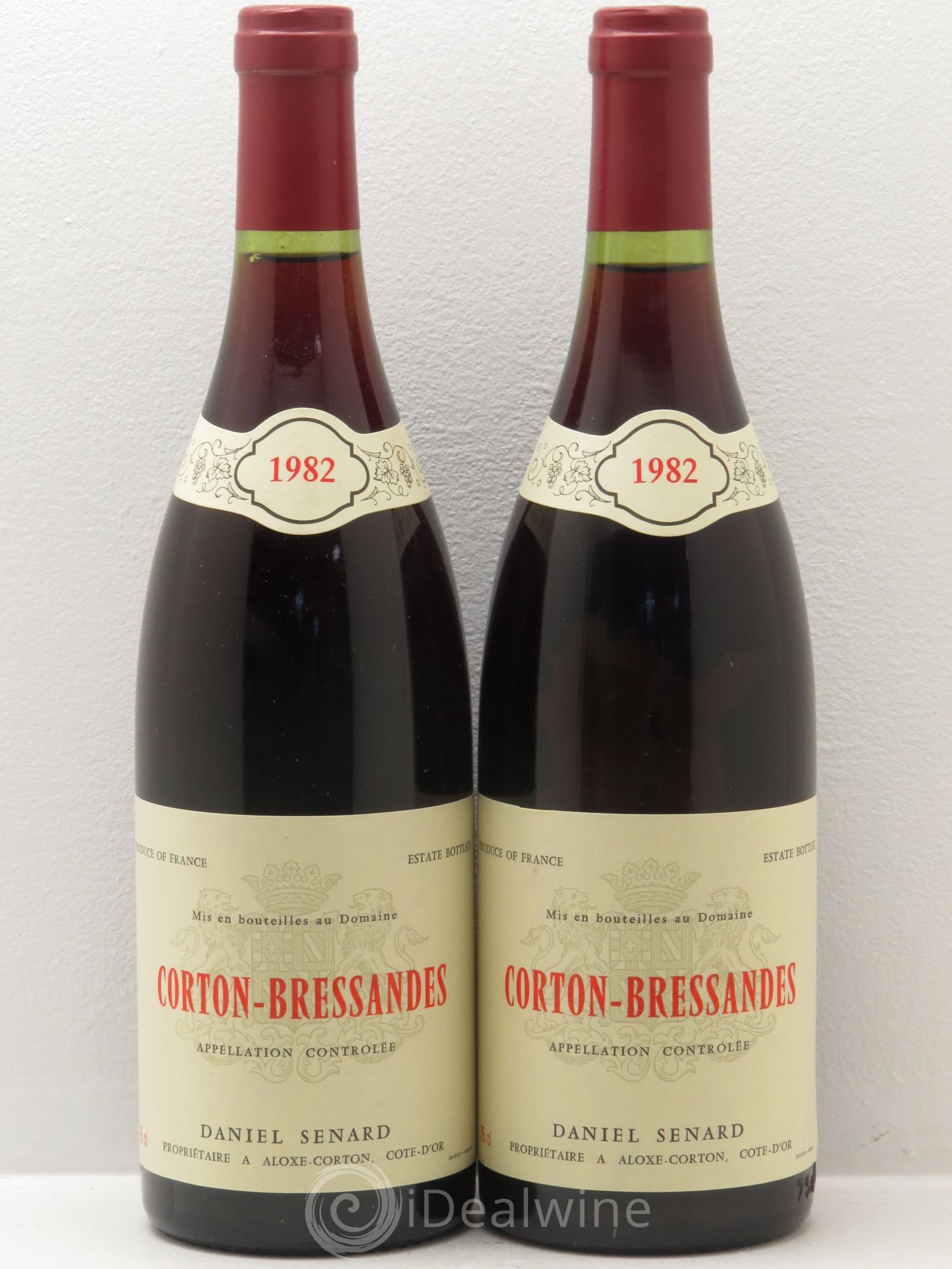 Corton Grand Cru 1982 - Lot de 2 bouteilles - 0