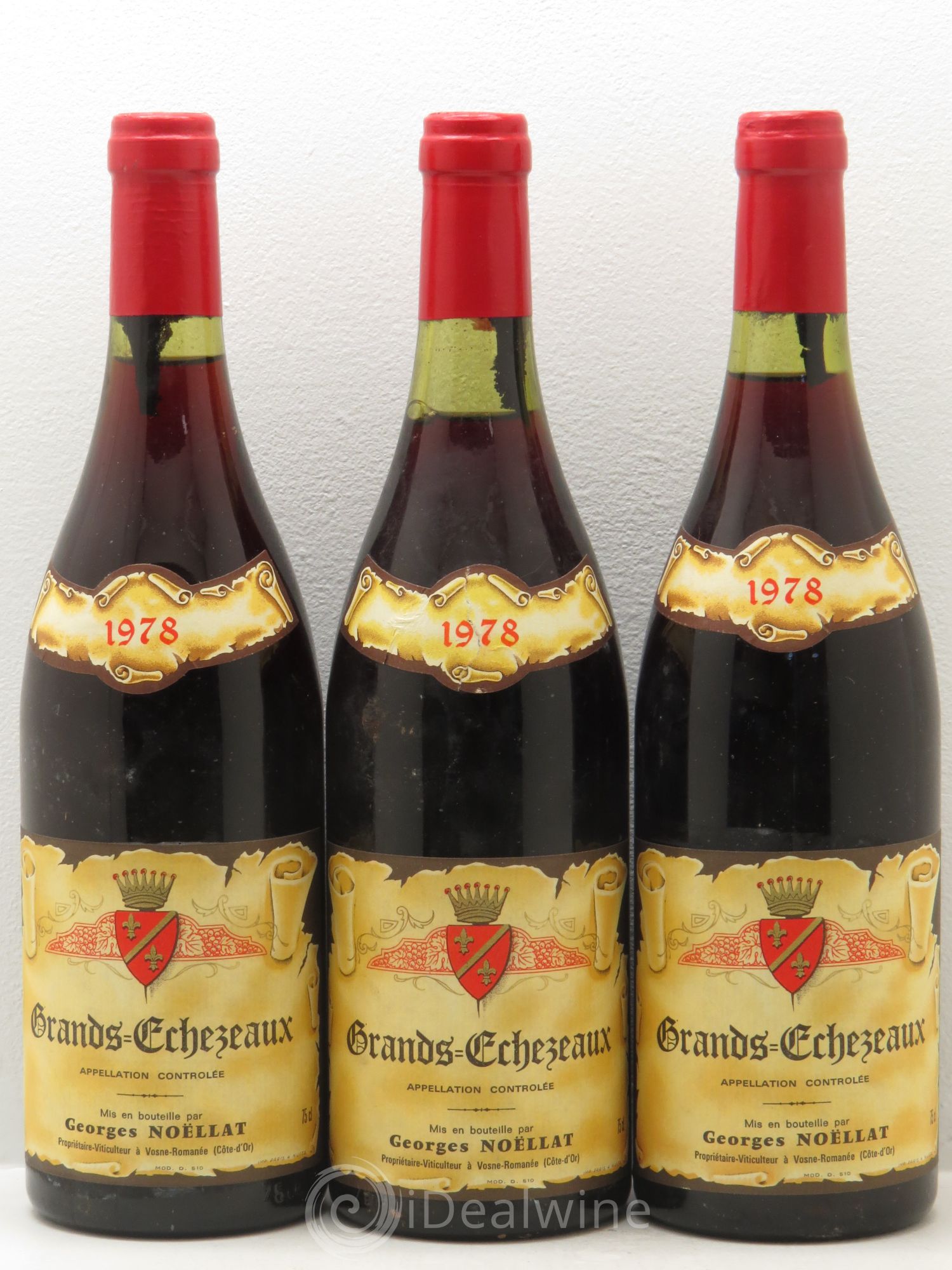 Grands-Echezeaux Grand Cru Domaine Noellat 1978 - Lotto di 12 bottiglie - 1