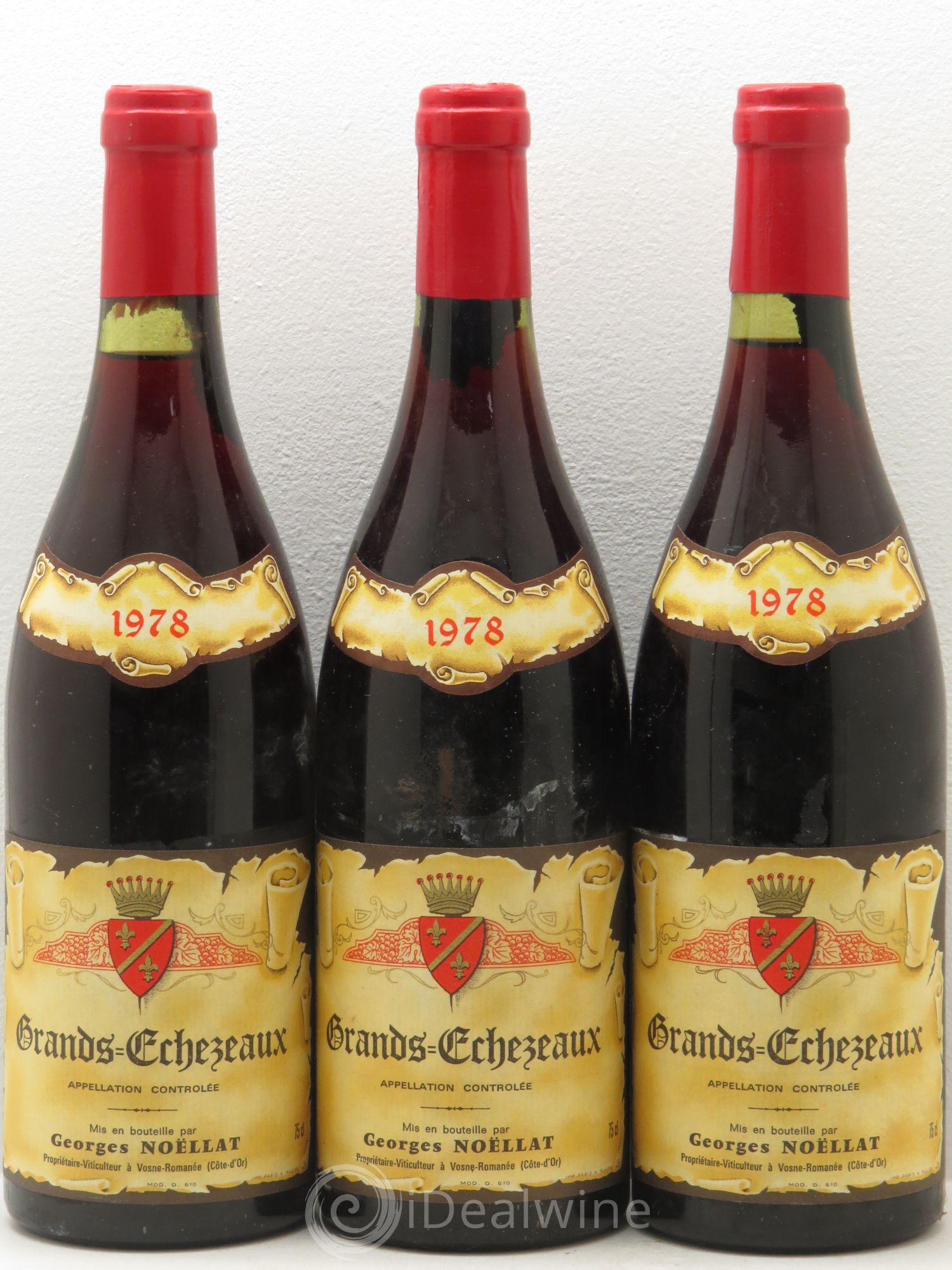 Grands-Echezeaux Grand Cru Domaine Noellat 1978 - Lotto di 12 bottiglie - 4