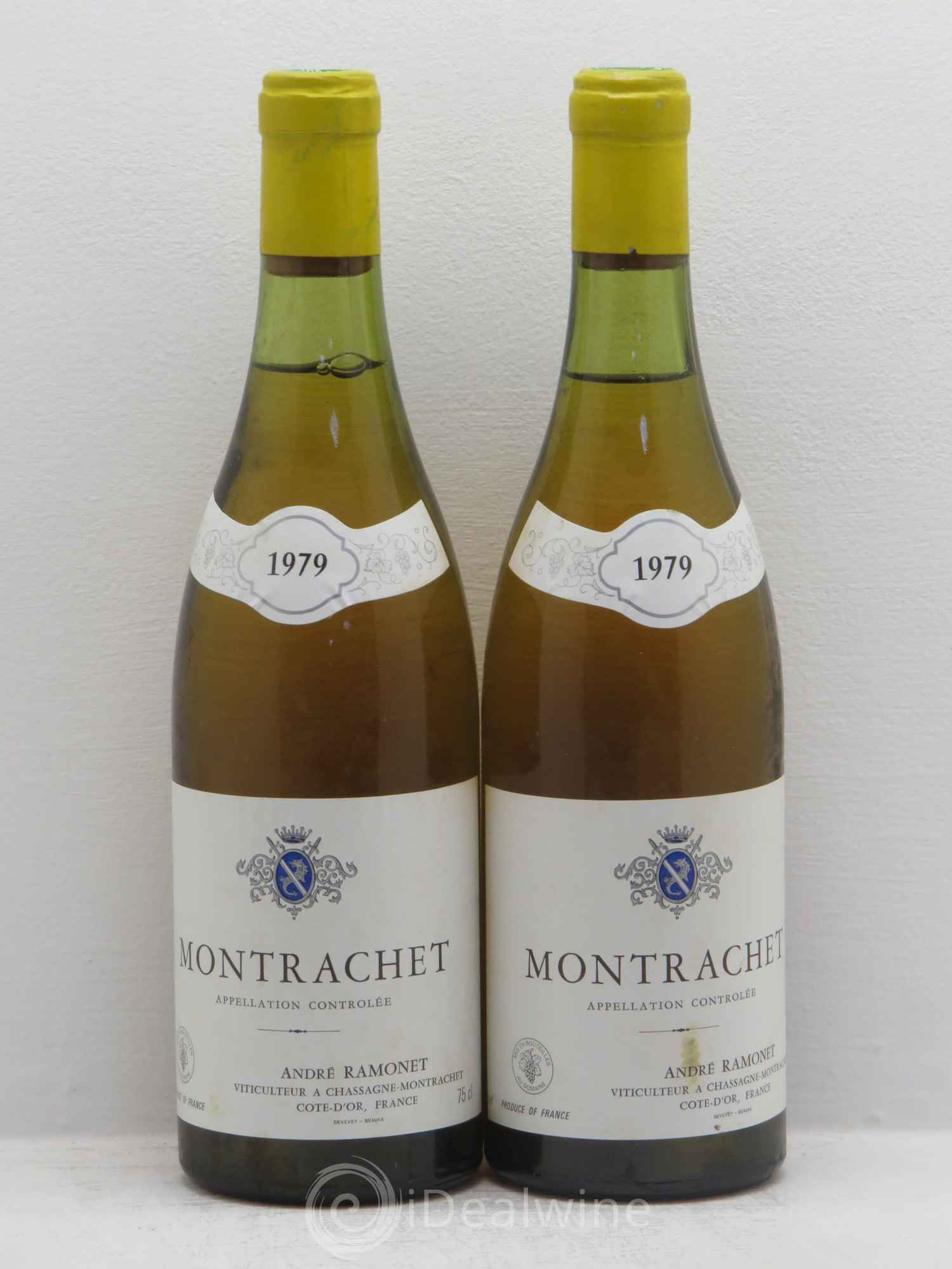 Montrachet Grand Cru André Ramonet 1979 - Lot de 2 bouteilles - 0