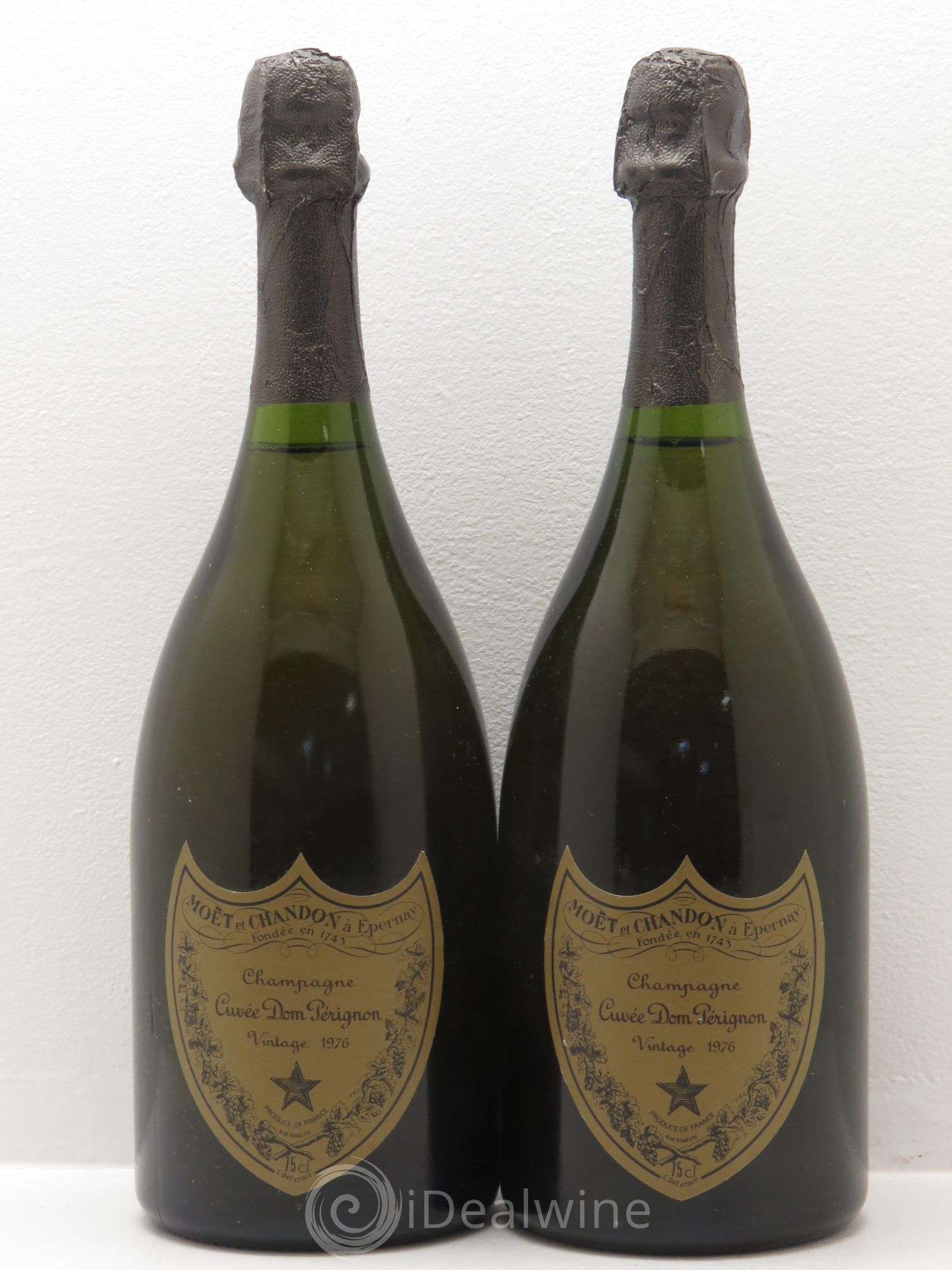 Brut Dom Pérignon 1976 - Lot de 2 bouteilles - 0