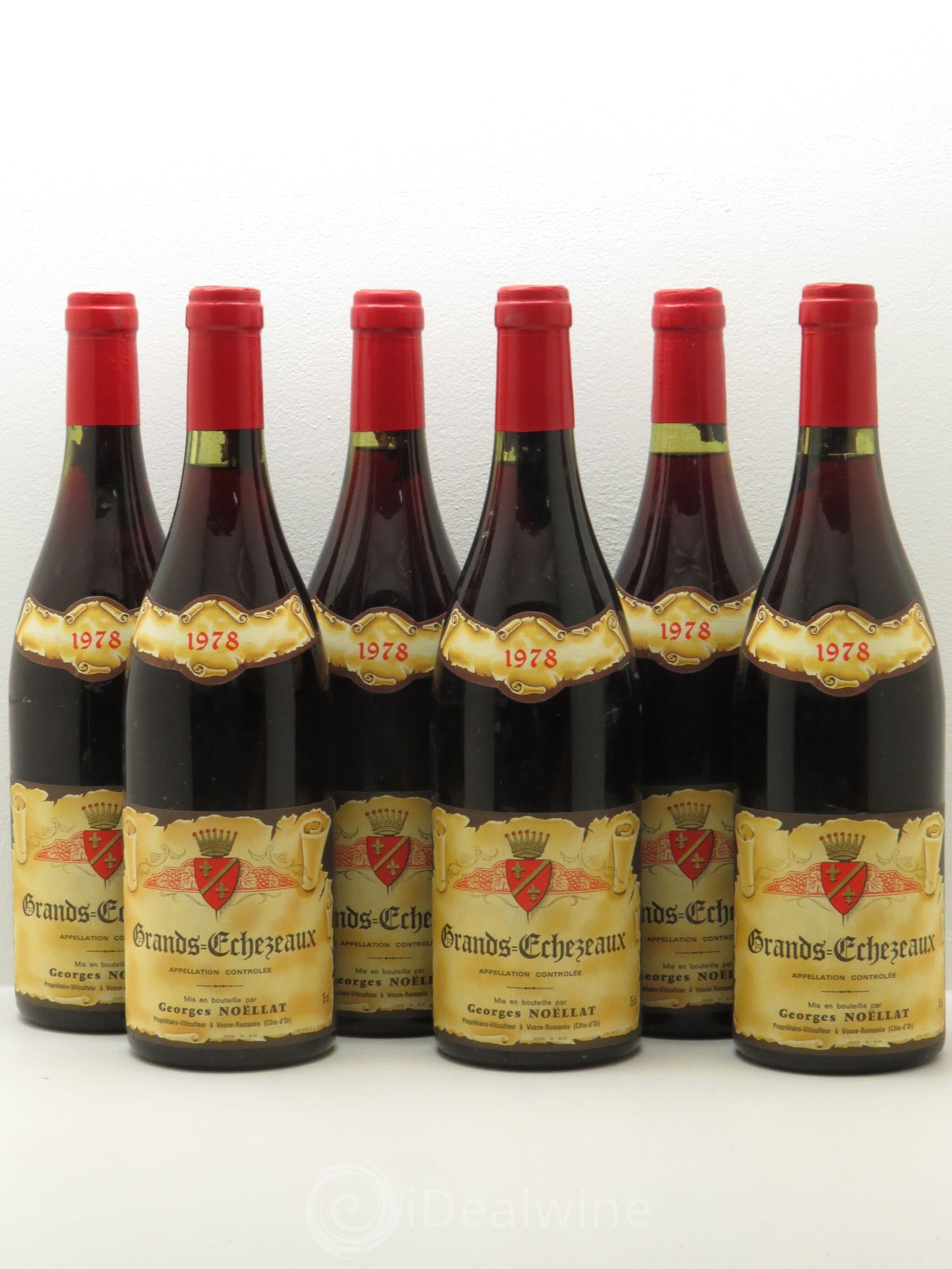 Grands-Echezeaux Grand Cru Domaine Georges Noellat 1978 - Lotto di 6 bottiglie - 0