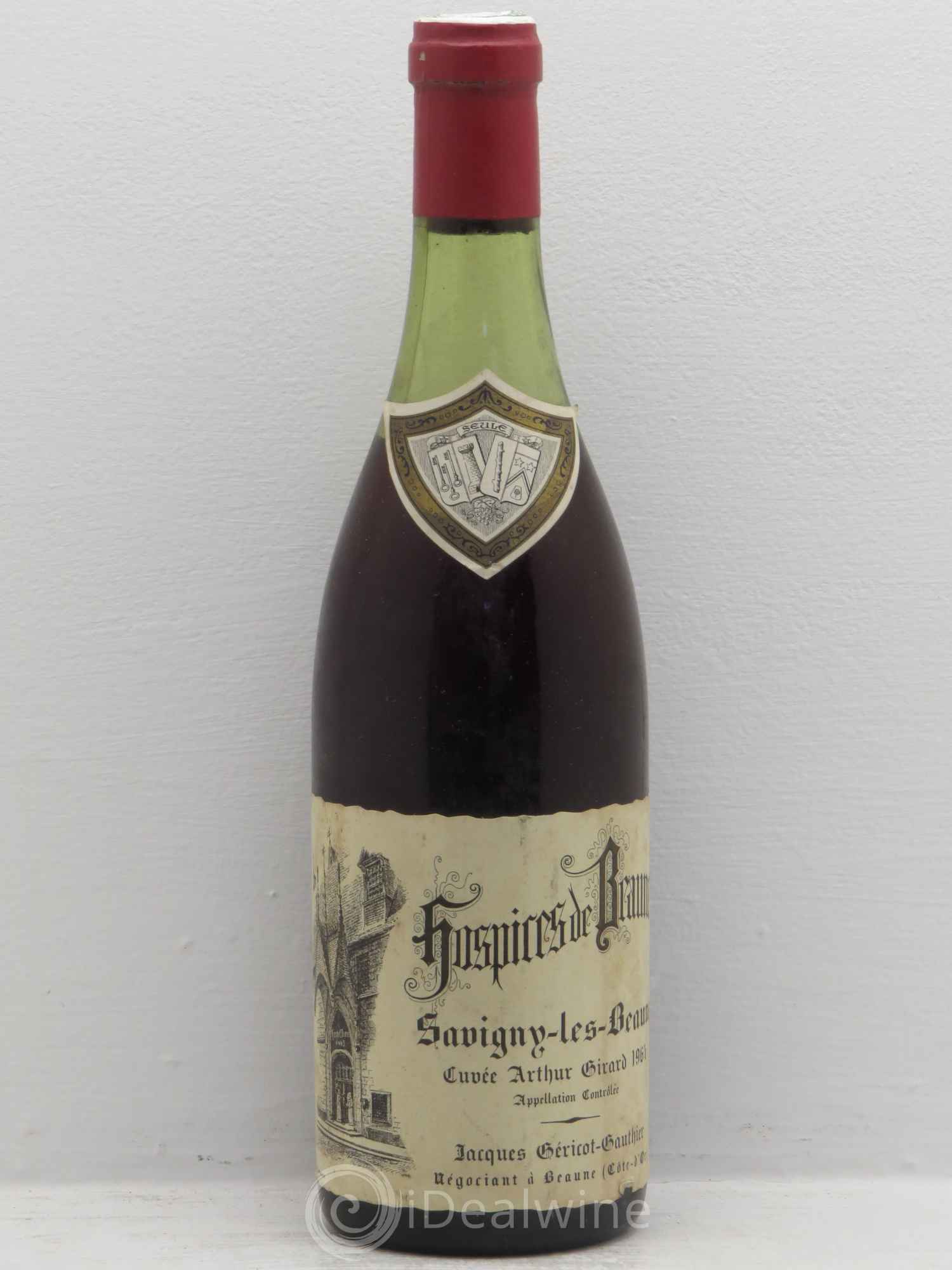 Savigny-lès-Beaune Cuvée Arthur Girard Jacques Géricot-Gauthier 1964 - Posten von 1 Flasche - 0