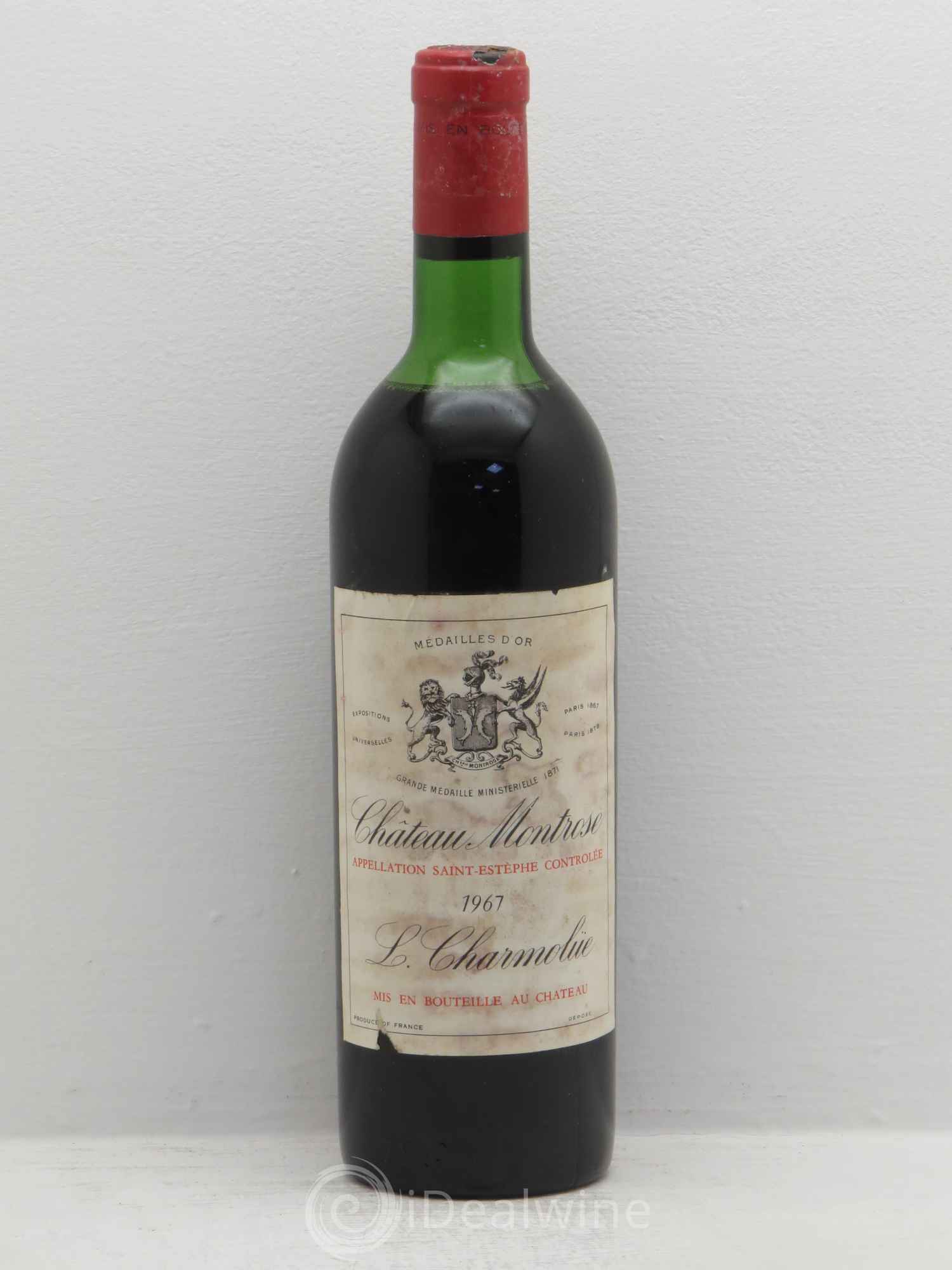 Château Montrose 2ème Grand Cru Classé 1967 - Lot de 1 bouteille - 0