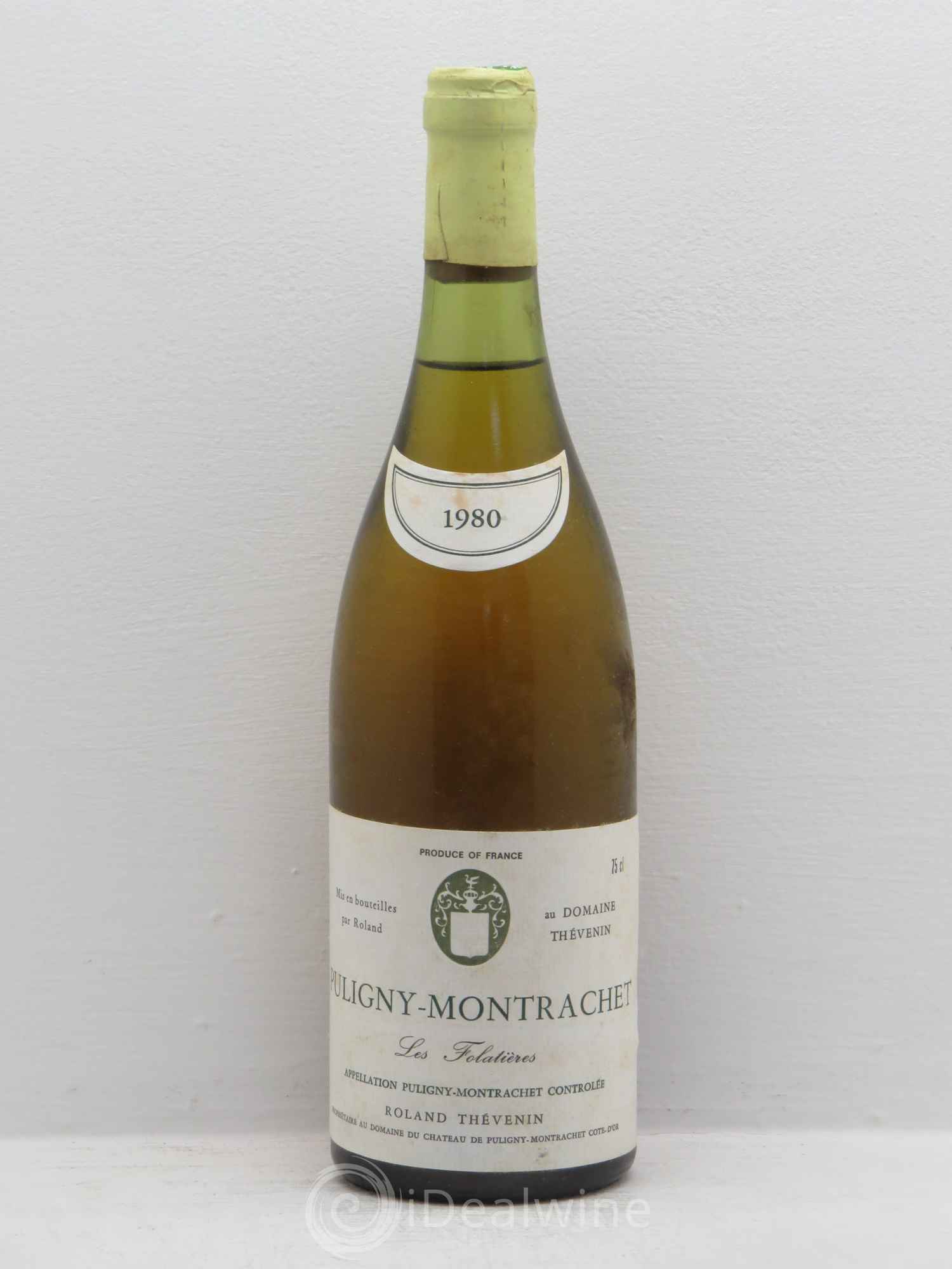 Puligny-Montrachet 1er Cru R.Thevenin 1980 - Lot de 1 bouteille - 0