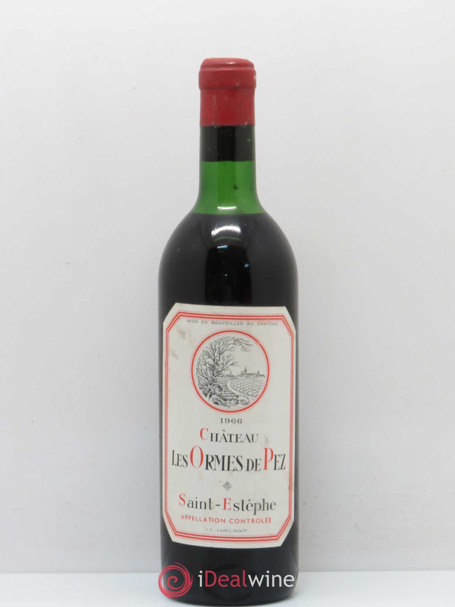 Château les Ormes de Pez (sans prix de réserve) 1966 - Lot de 1 bouteille - 0