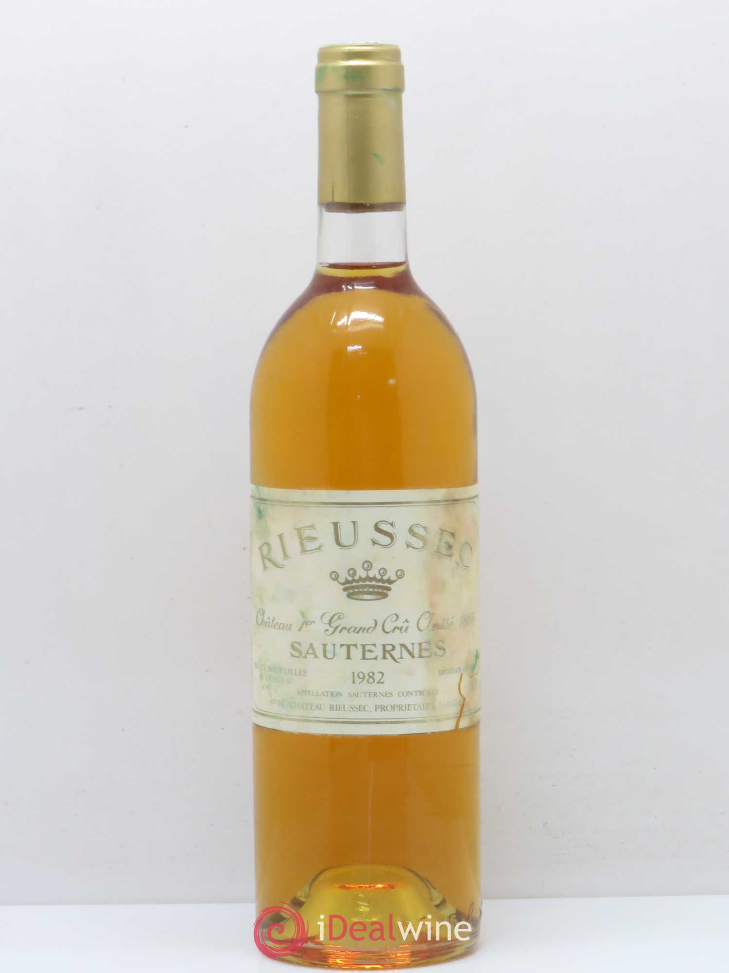 Château Rieussec 1er Grand Cru Classé (senza prezzo di riserva) 1982 - Lotto di 1 bottiglia - 0