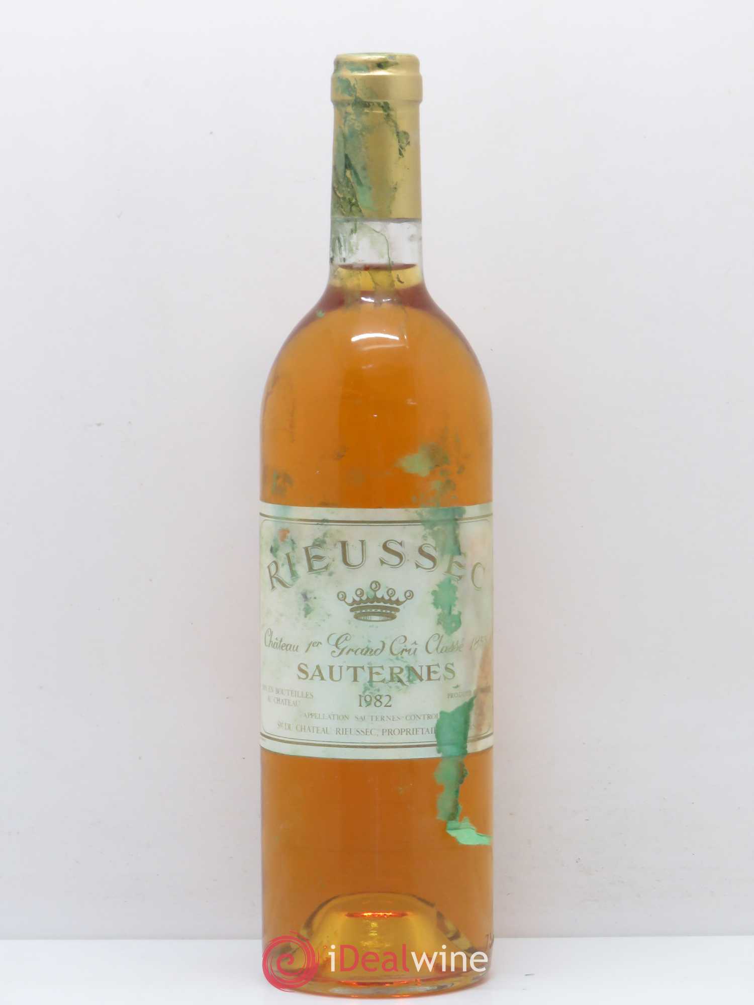 Château Rieussec 1er Grand Cru Classé (senza prezzo di riserva) 1982 - Lotto di 1 bottiglia - 0