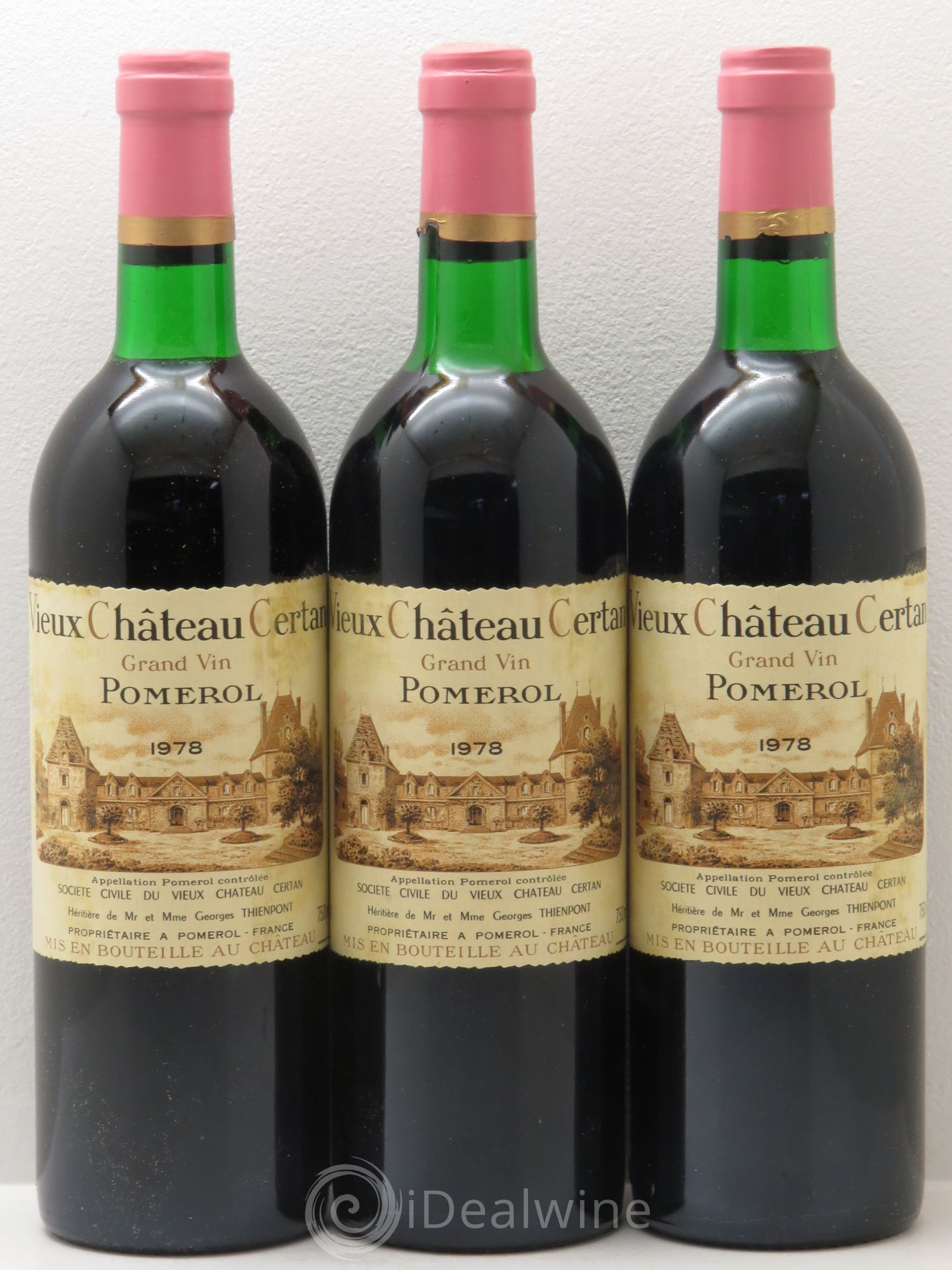 Vieux Château Certan 1978 - Lot de 12 bouteilles - 3