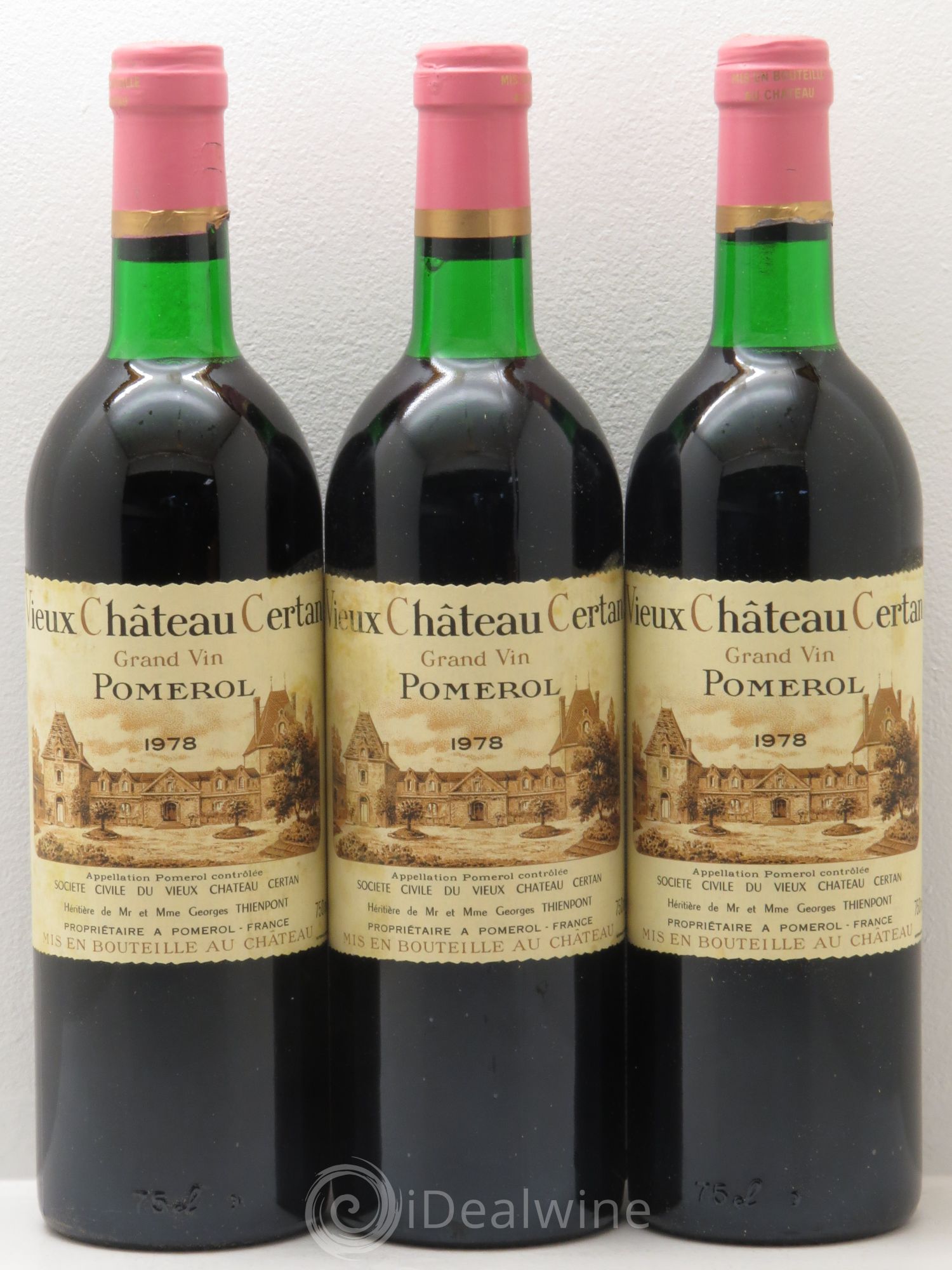 Vieux Château Certan 1978 - Lot de 12 bouteilles - 4
