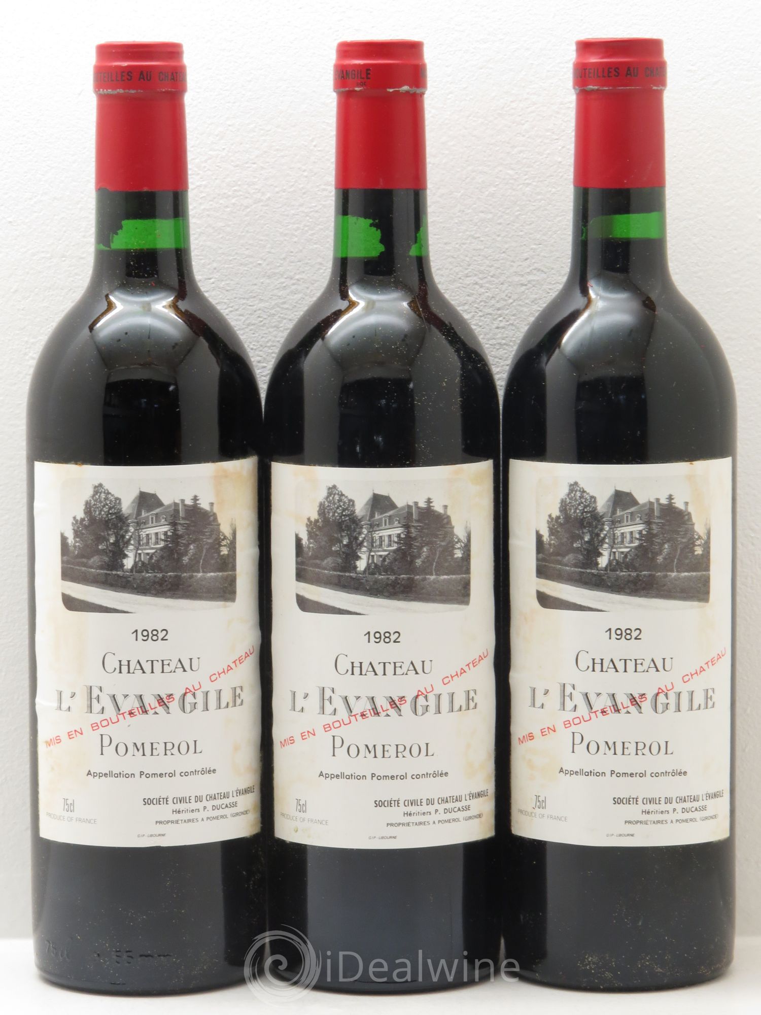 Château l' Évangile 1982 - Lot de 12 bouteilles - 3