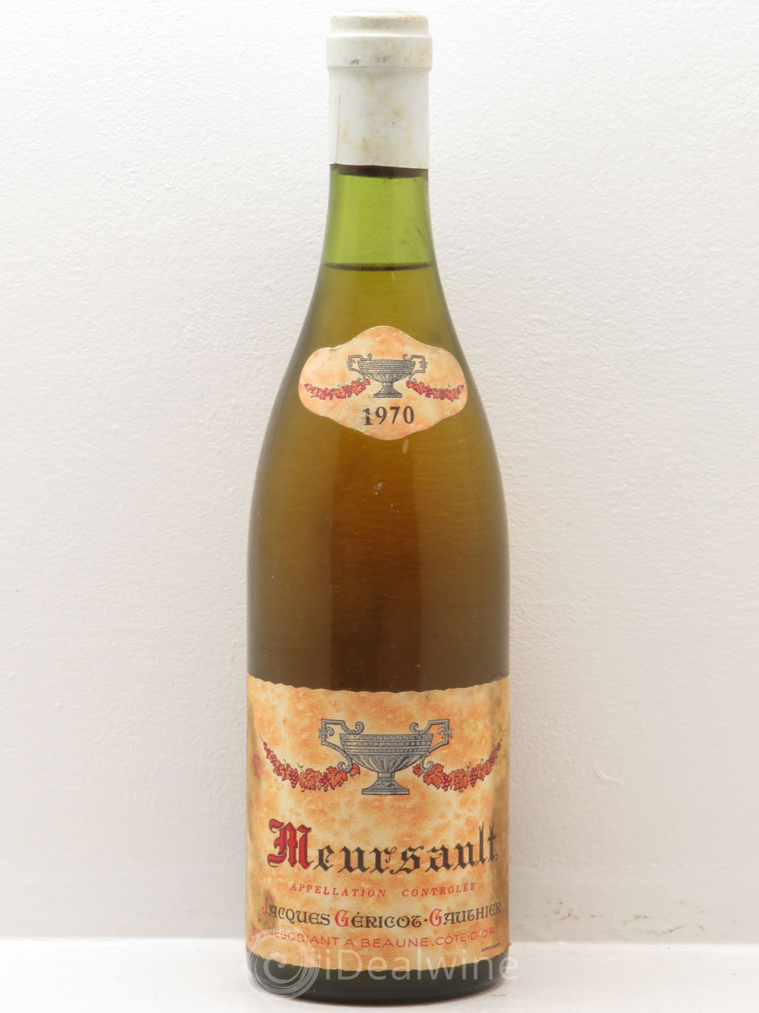 Meursault Jacques Géricot-Gauthier 1970 - Posten von 1 Flasche - 0