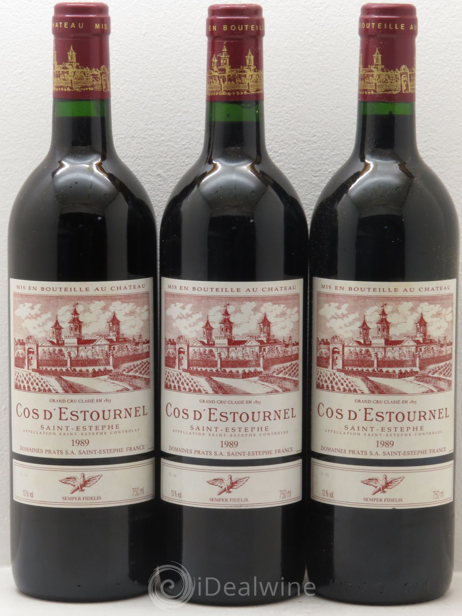 Cos d'Estournel 2ème Grand Cru Classé 1989 - Lot de 12 bouteilles - 2