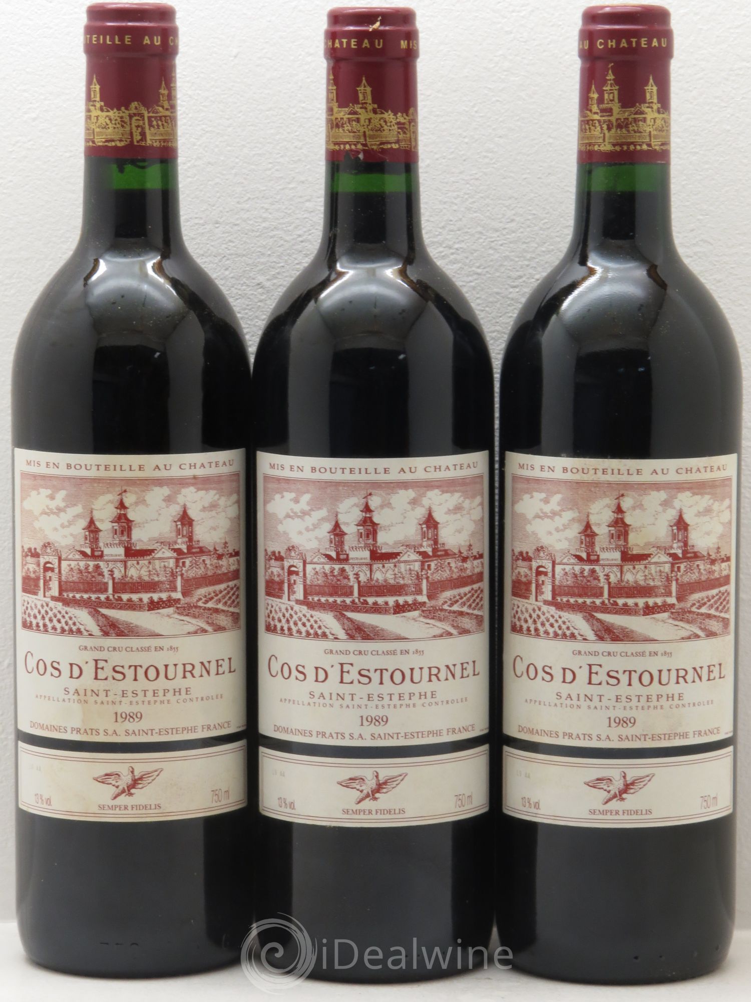 Cos d'Estournel 2ème Grand Cru Classé 1989 - Lot de 12 bouteilles - 3