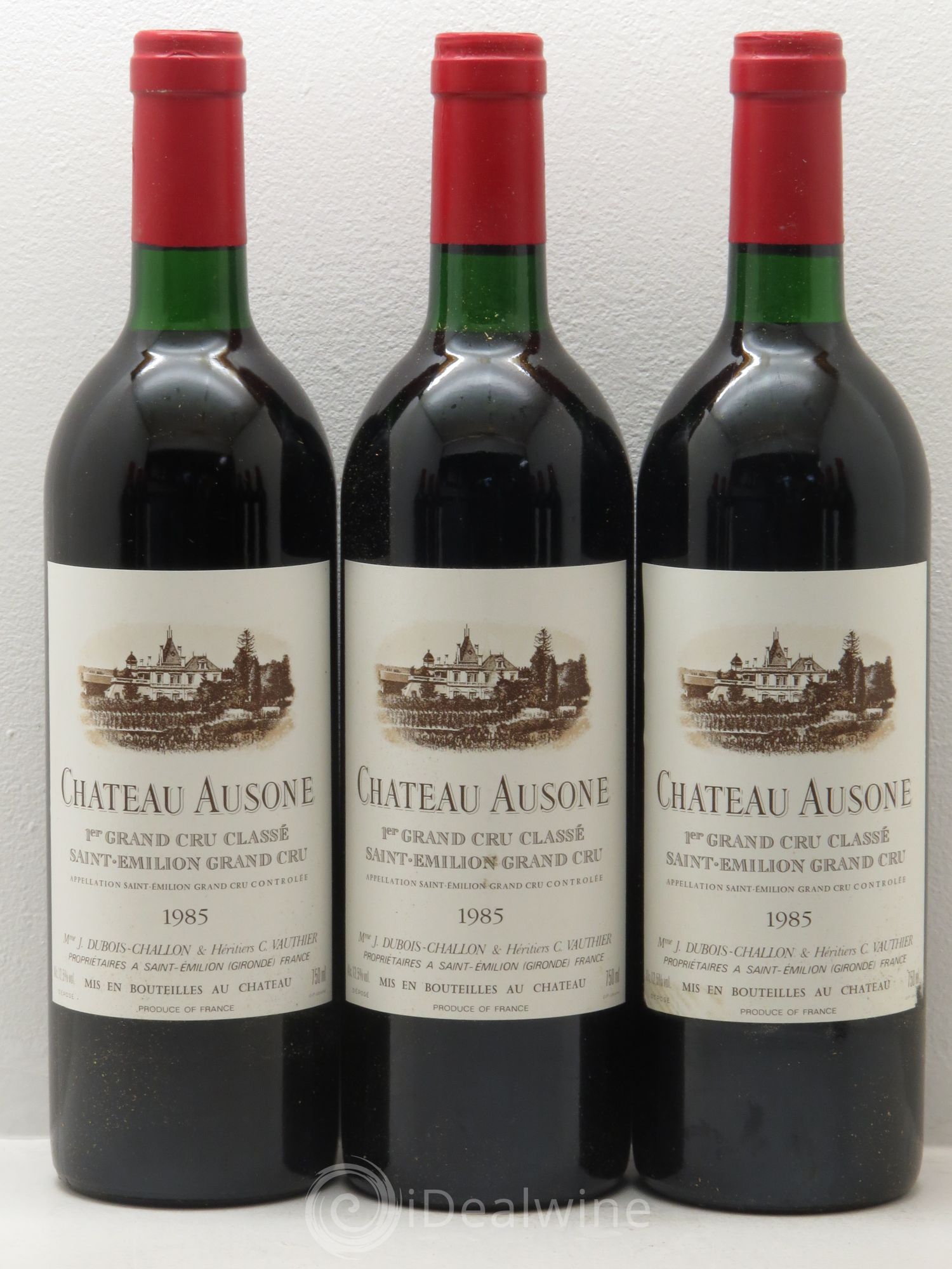 Château Ausone 1er Grand Cru Classé A 1985 - Lot de 12 bouteilles - 1