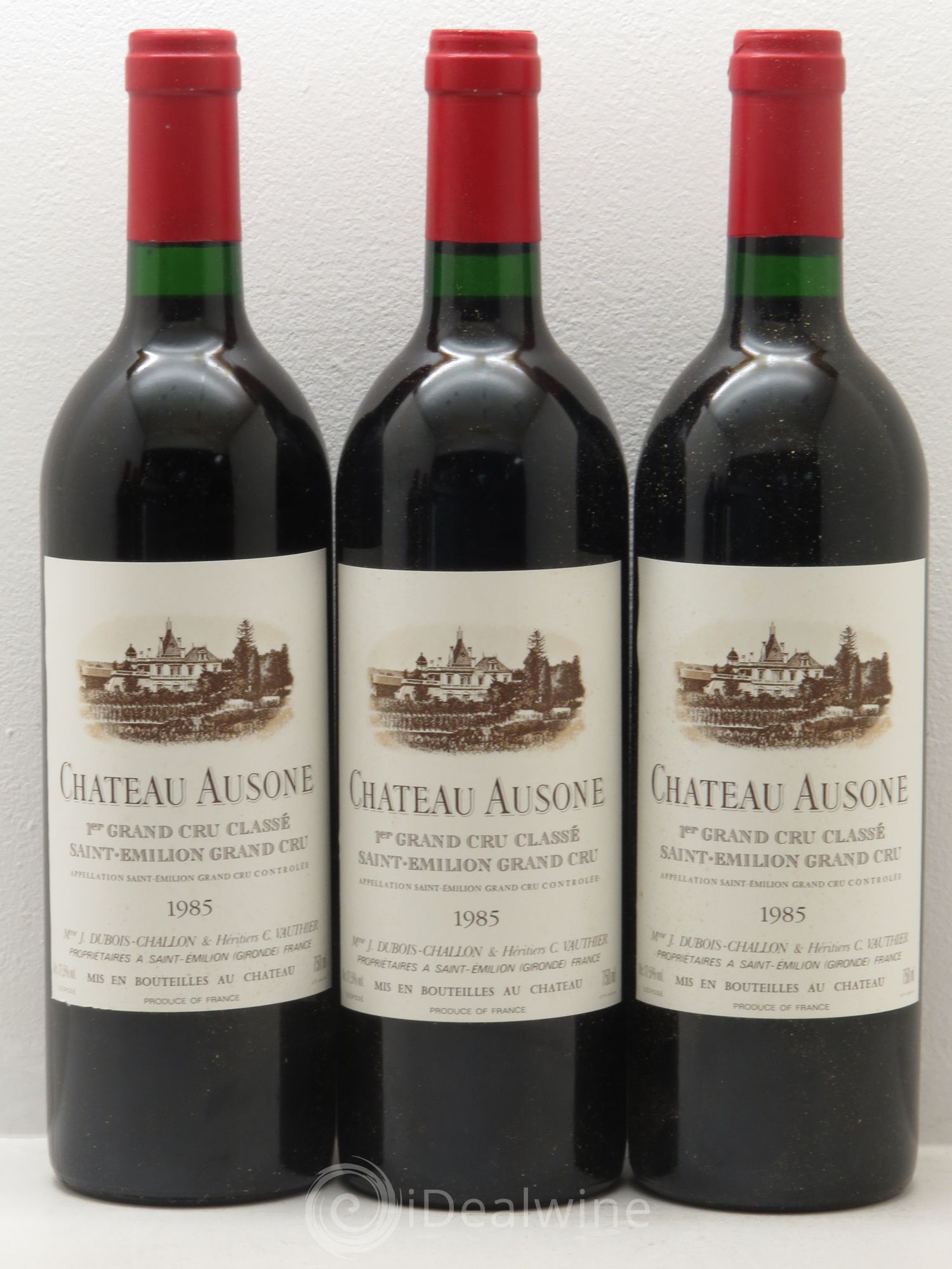 Château Ausone 1er Grand Cru Classé A 1985 - Lot de 12 bouteilles - 2