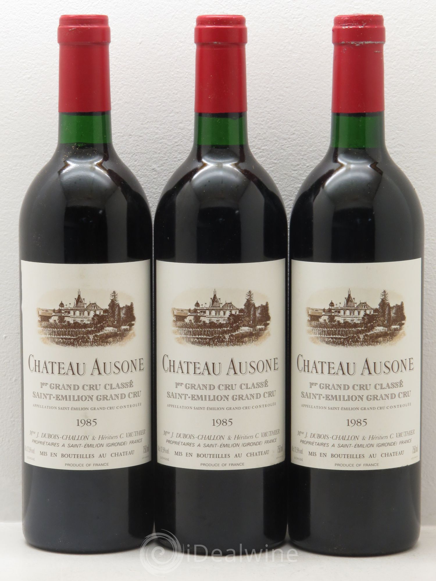Château Ausone 1er Grand Cru Classé A 1985 - Lot de 12 bouteilles - 4
