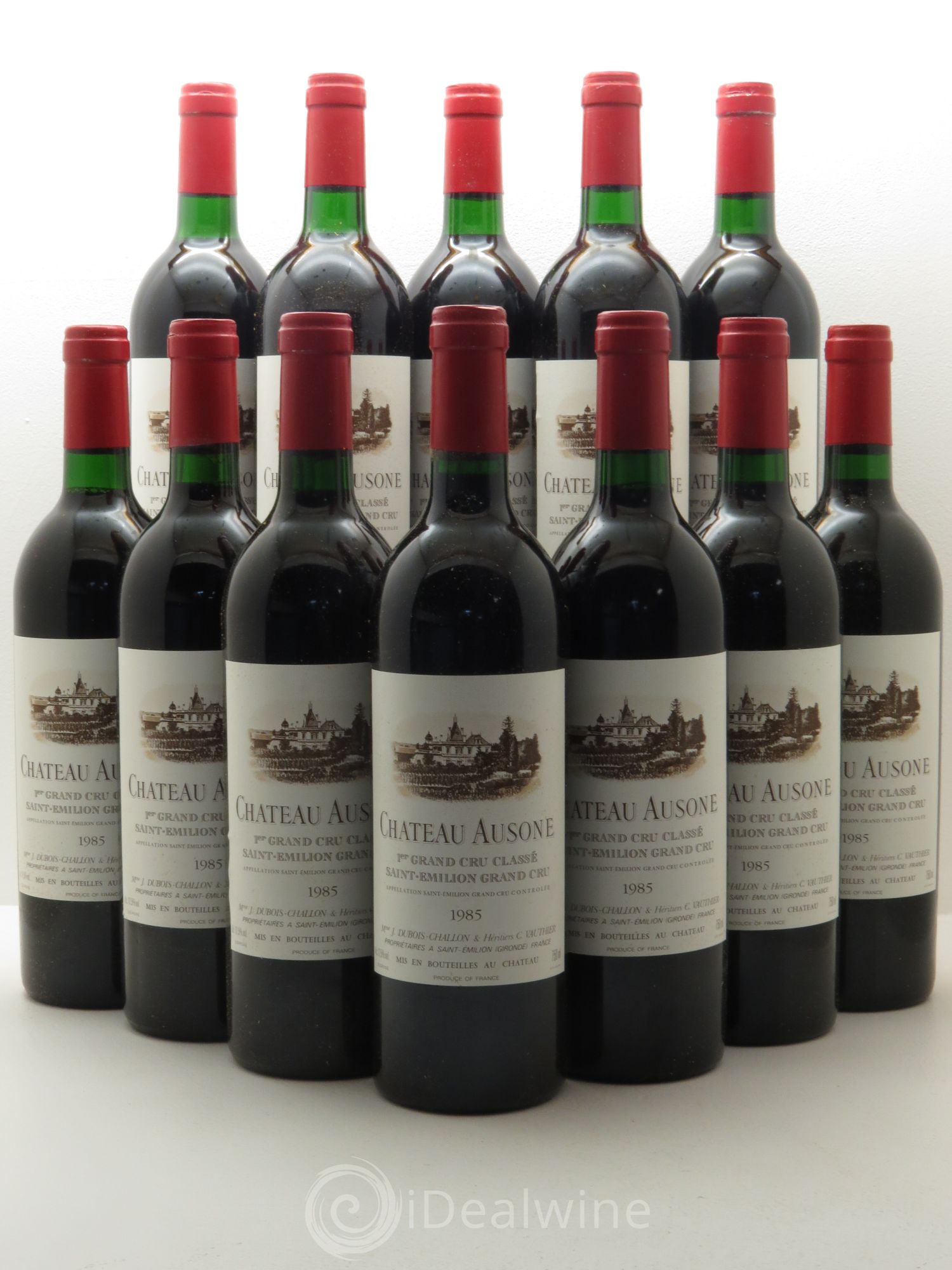 Château Ausone 1er Grand Cru Classé A 1985 - Lot de 12 bouteilles - 0