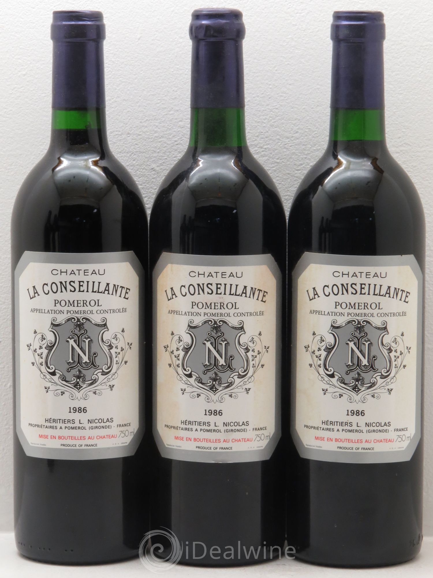 Château la Conseillante 1986 - Lot de 12 bouteilles - 1
