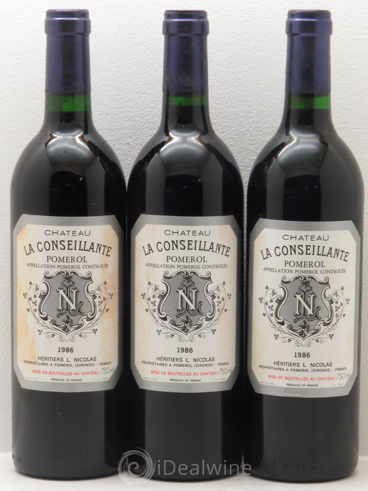 Château la Conseillante 1986 - Lot de 12 bouteilles - 3