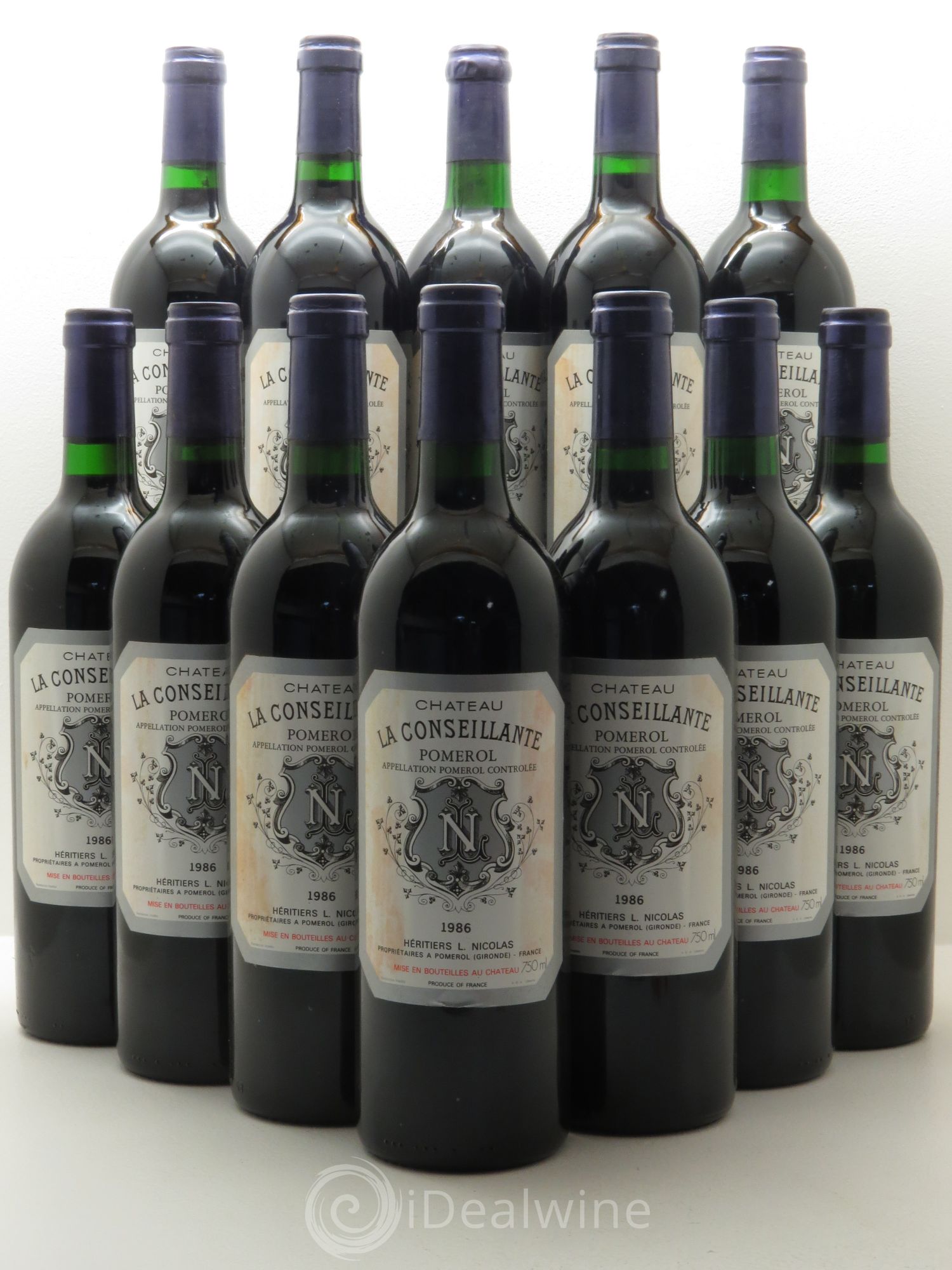 Château la Conseillante 1986 - Lot de 12 bouteilles - 0