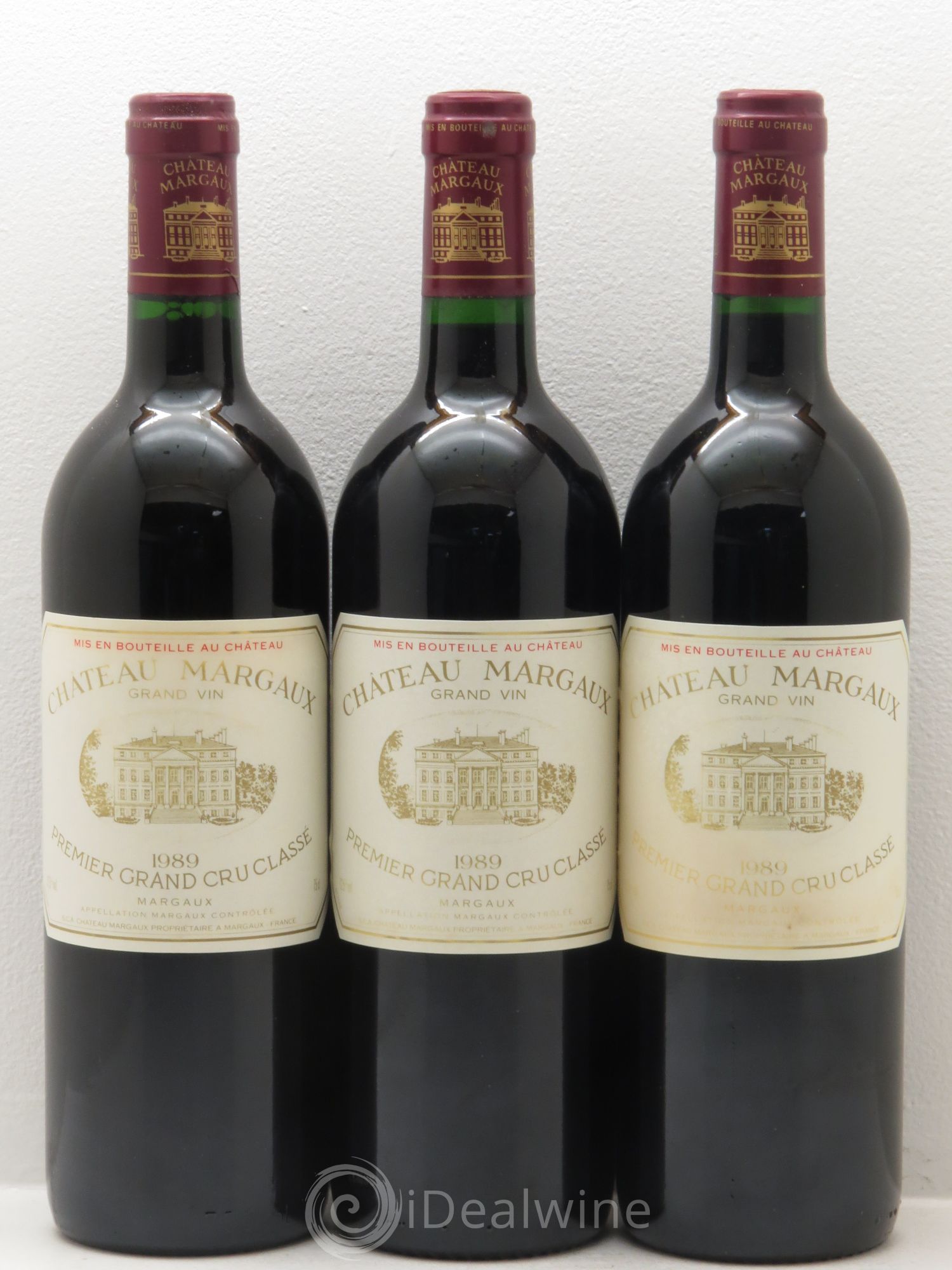 Château Margaux 1er Grand Cru Classé 1989 - Lot de 12 bouteilles - 2