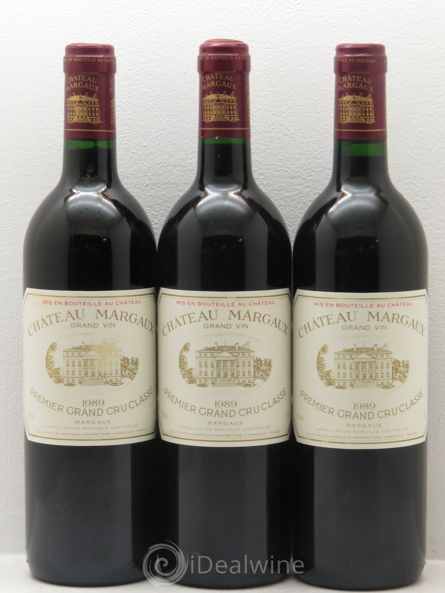 Château Margaux 1er Grand Cru Classé 1989 - Lot de 12 bouteilles - 3