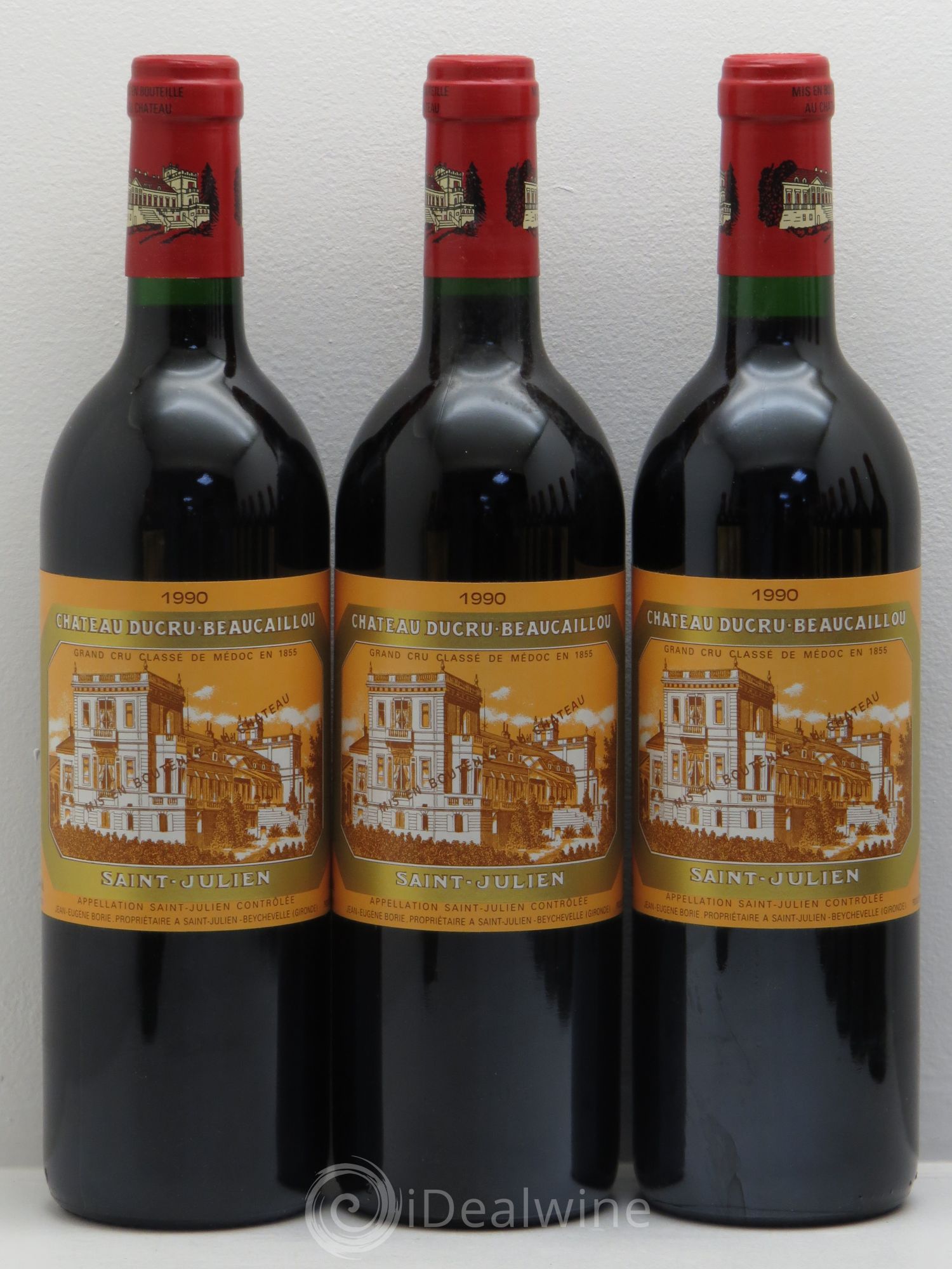 Château Ducru Beaucaillou 2ème Grand Cru Classé 1990 - Lot de 12 bouteilles - 1