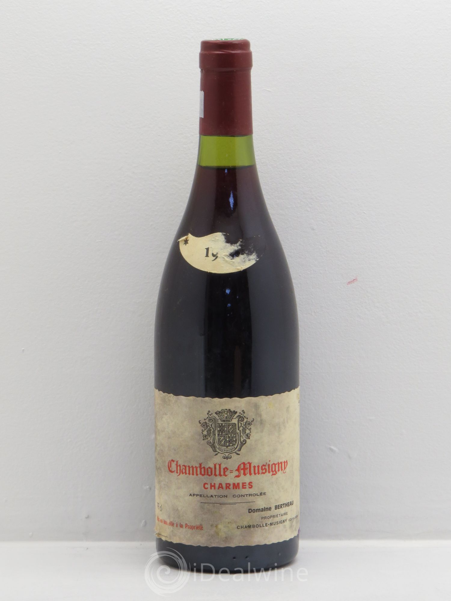 Chambolle-Musigny 1er Cru 1985 - Lot de 1 bouteille - 0