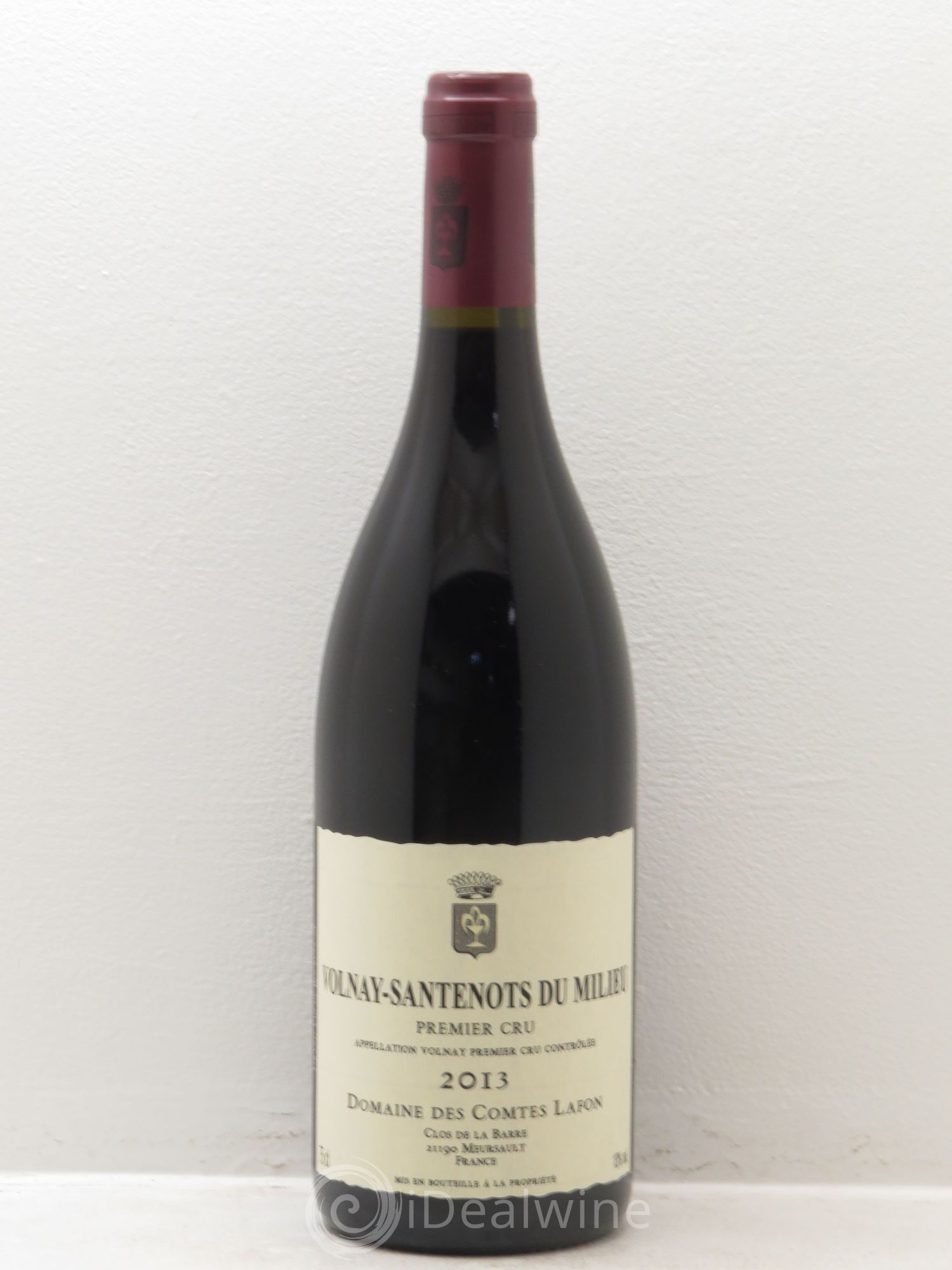 Volnay 1er Cru Santenots du Milieu Comtes Lafon (Domaine des) 2013 - Lot de 1 bouteille - 0